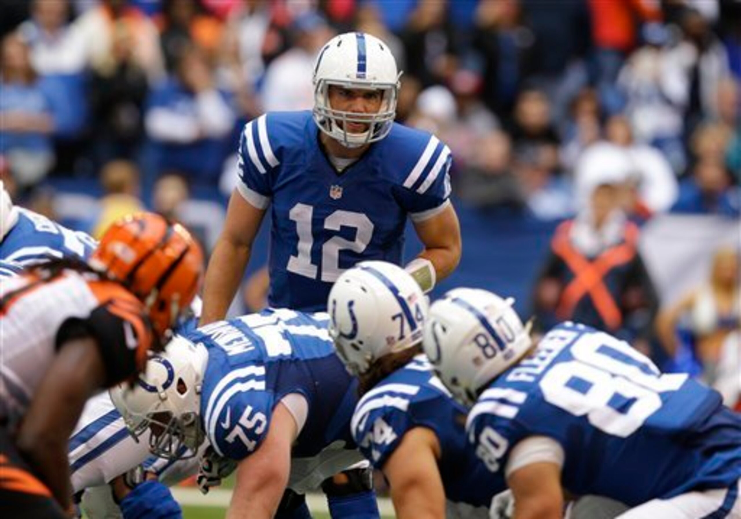 The Colts are playing keep away.