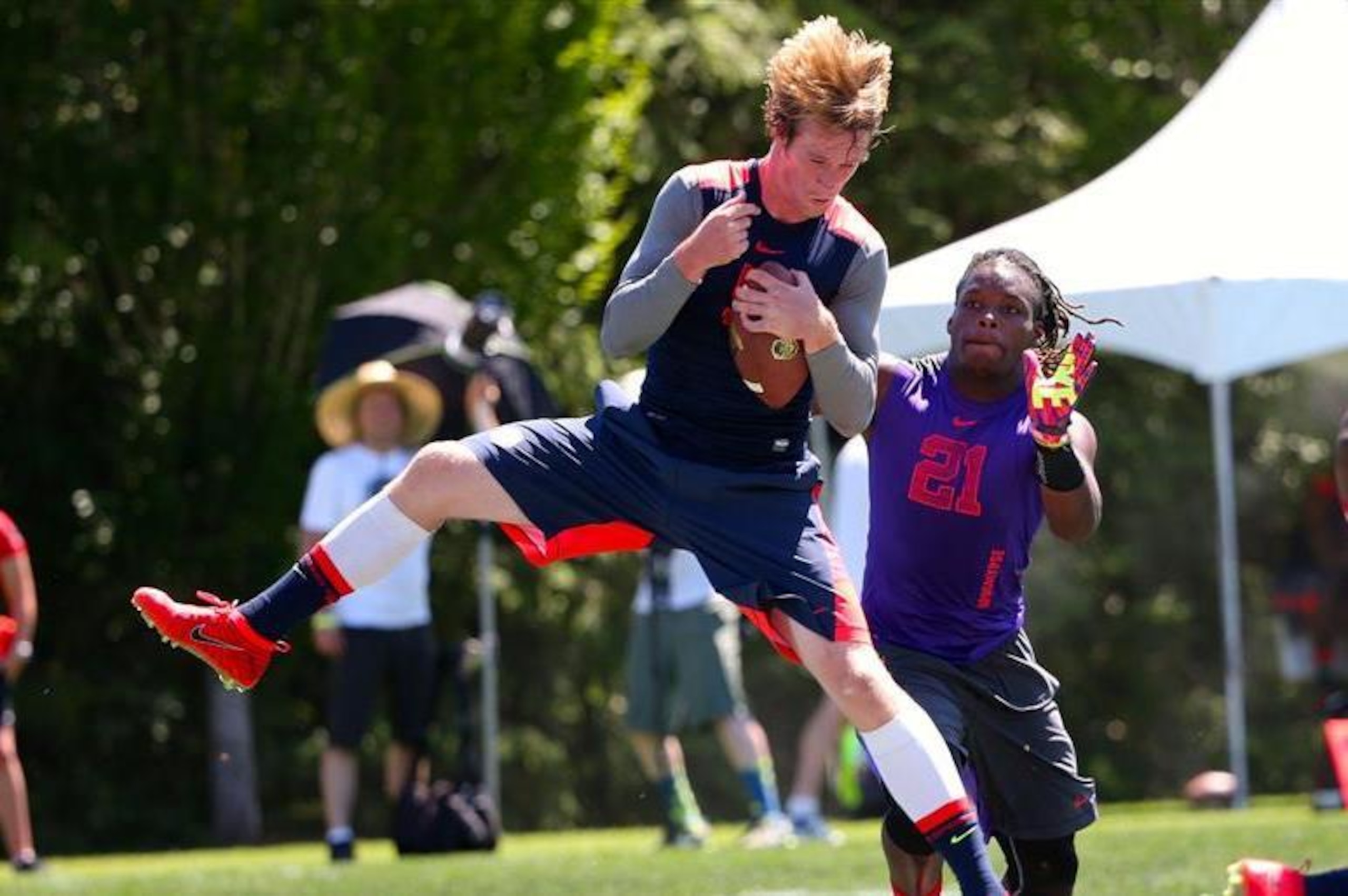 Trent Irwin, a 4-star wide receiver, is heading to Stanford.