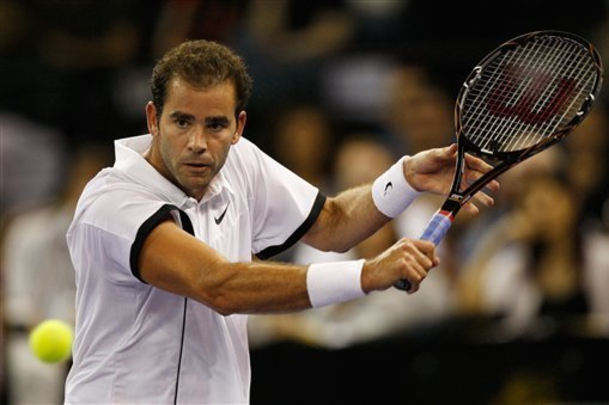 Pete Sampras was the last great player to consistently utilize the serve and volley. Pete Sampras was the last great player to consistently utilize the serve and volley.