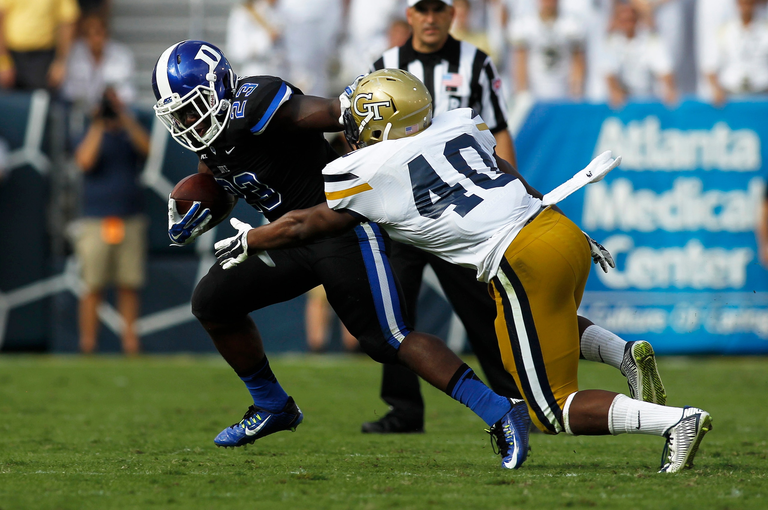 Note: Above photo taken Oct. 11 against Duke.