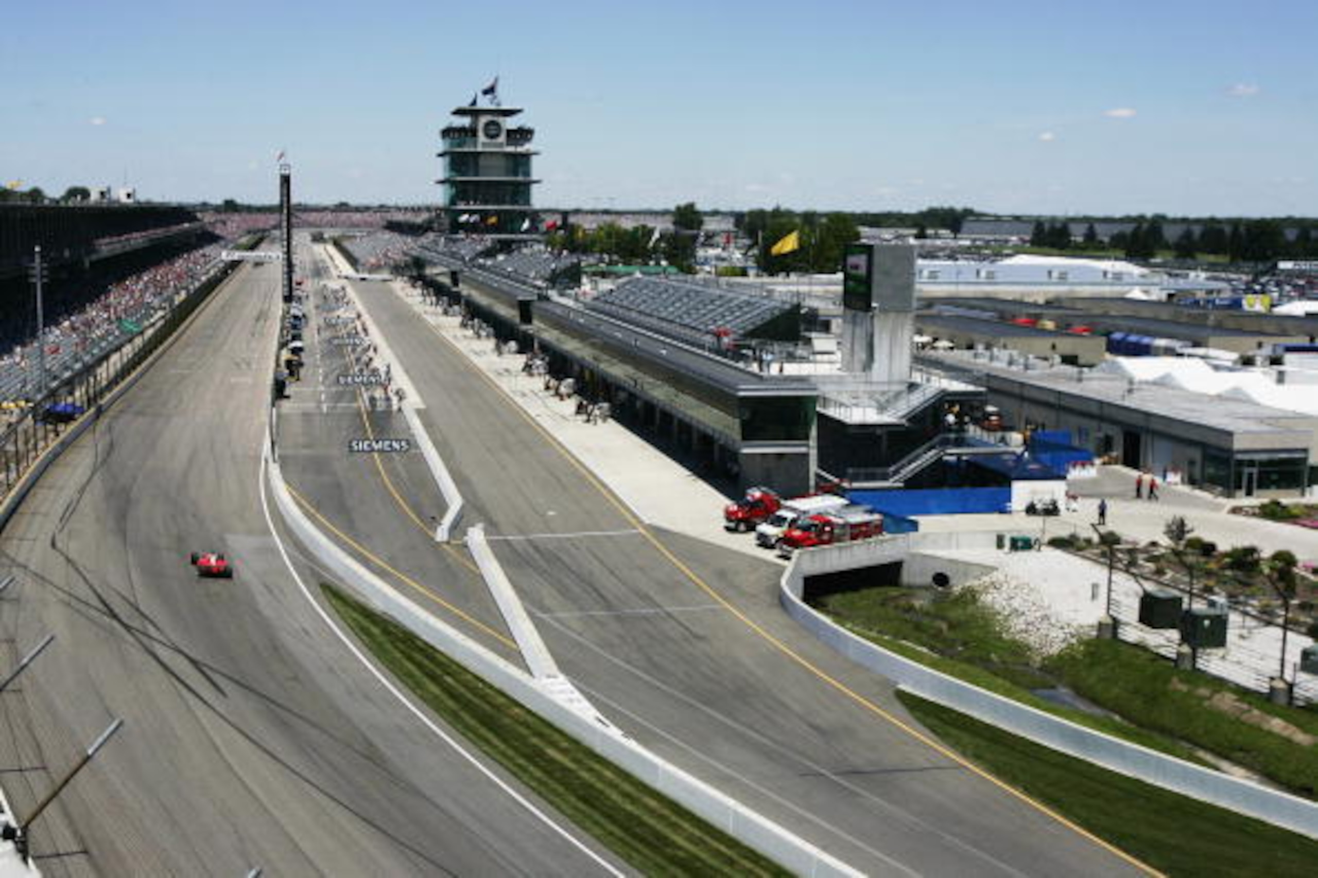 The 2004 US Grand Prix at Indianapolis.