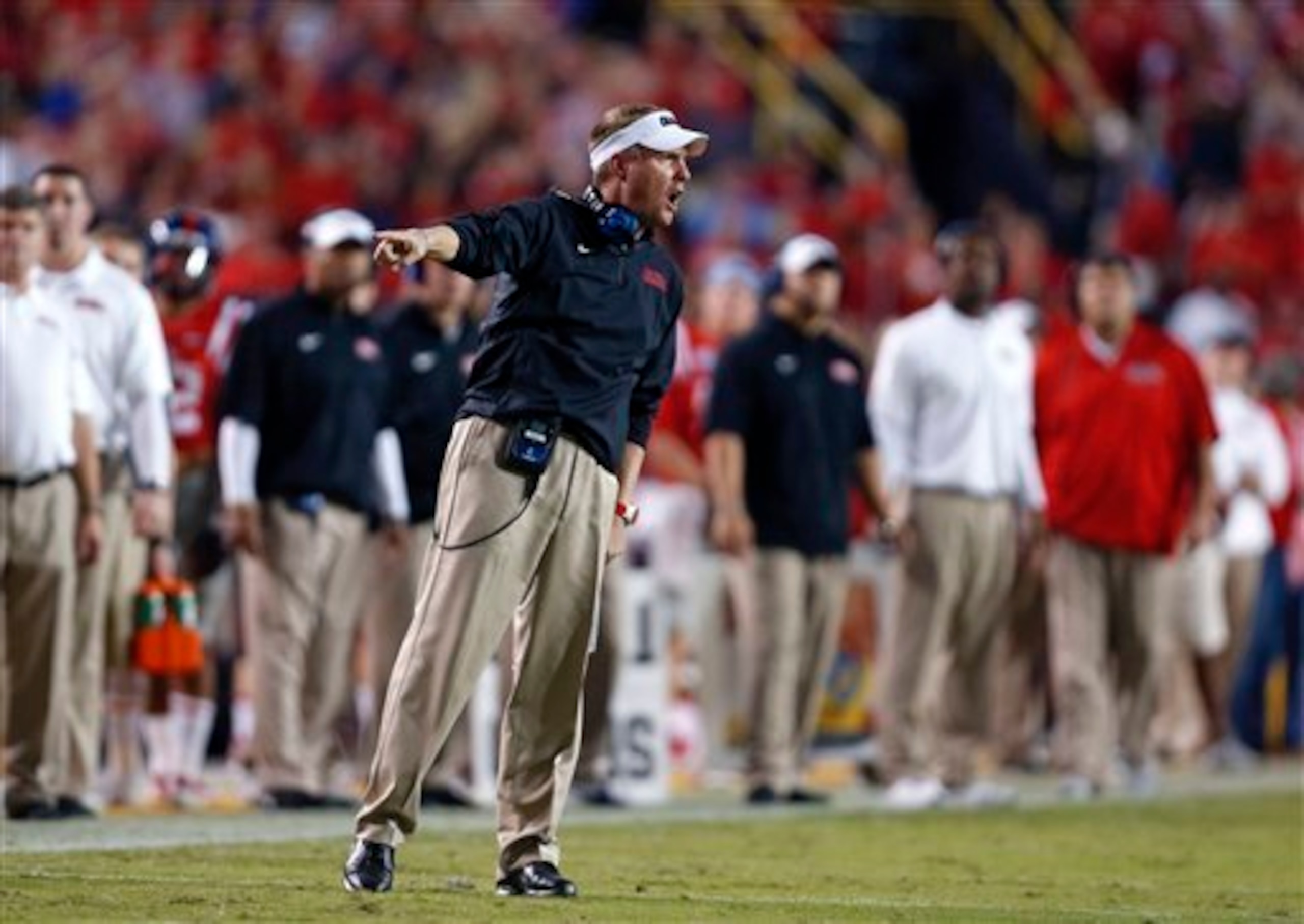 Ole Miss HC Hugh Freeze