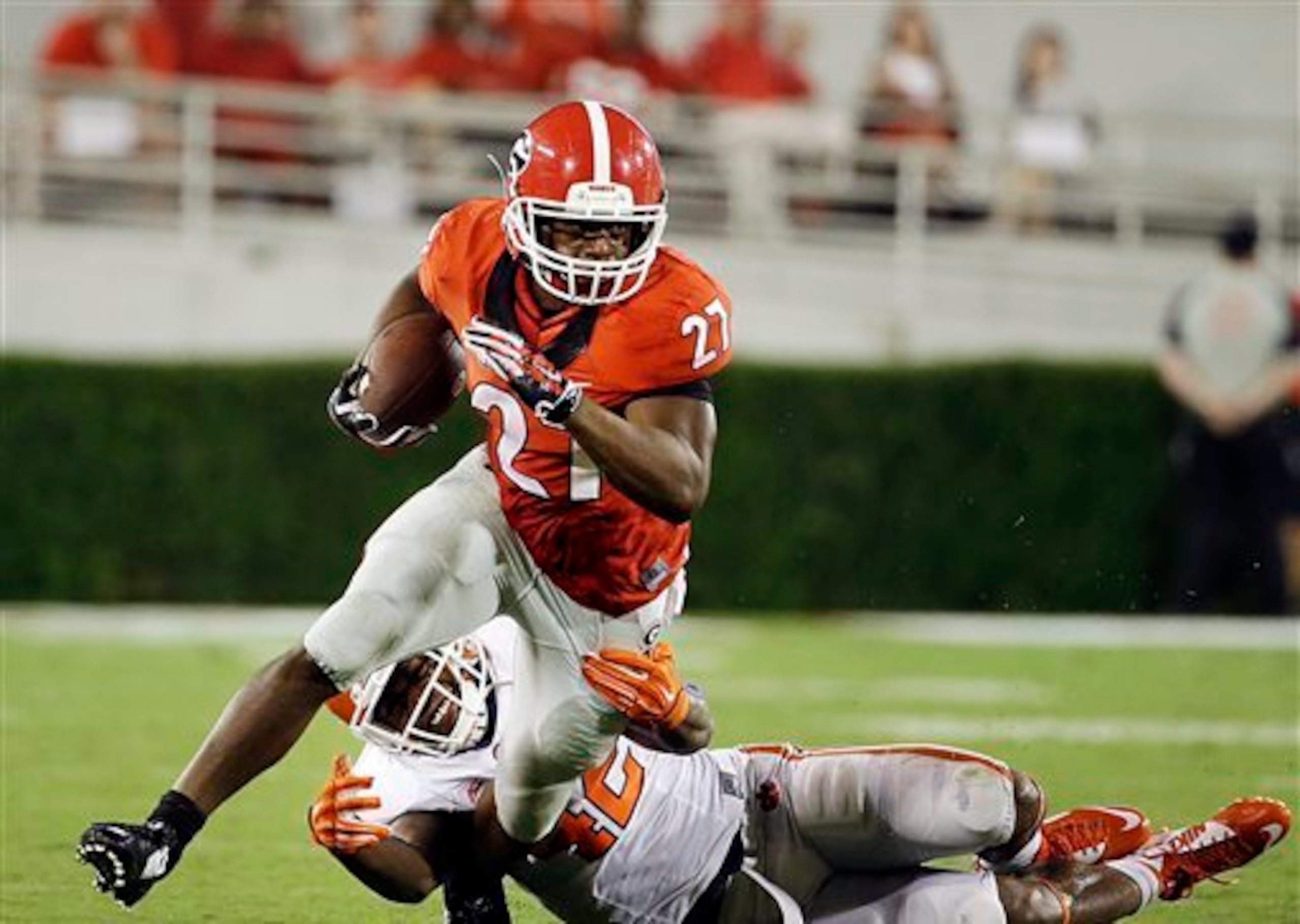 Nick Chubb has capably filled the role left by Todd Gurley's absence.