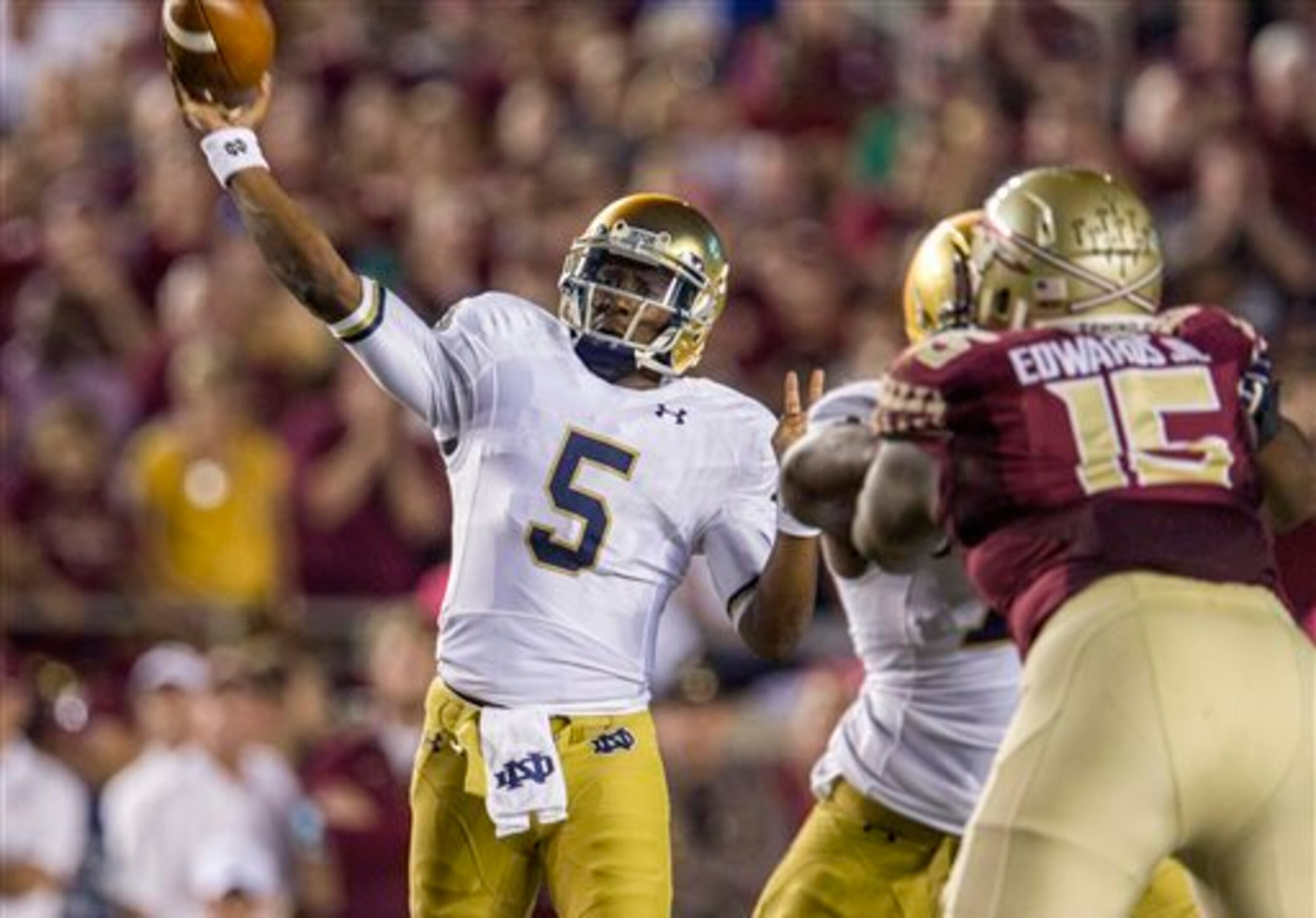 Everett Golson has led Notre Dame back to national prominence.