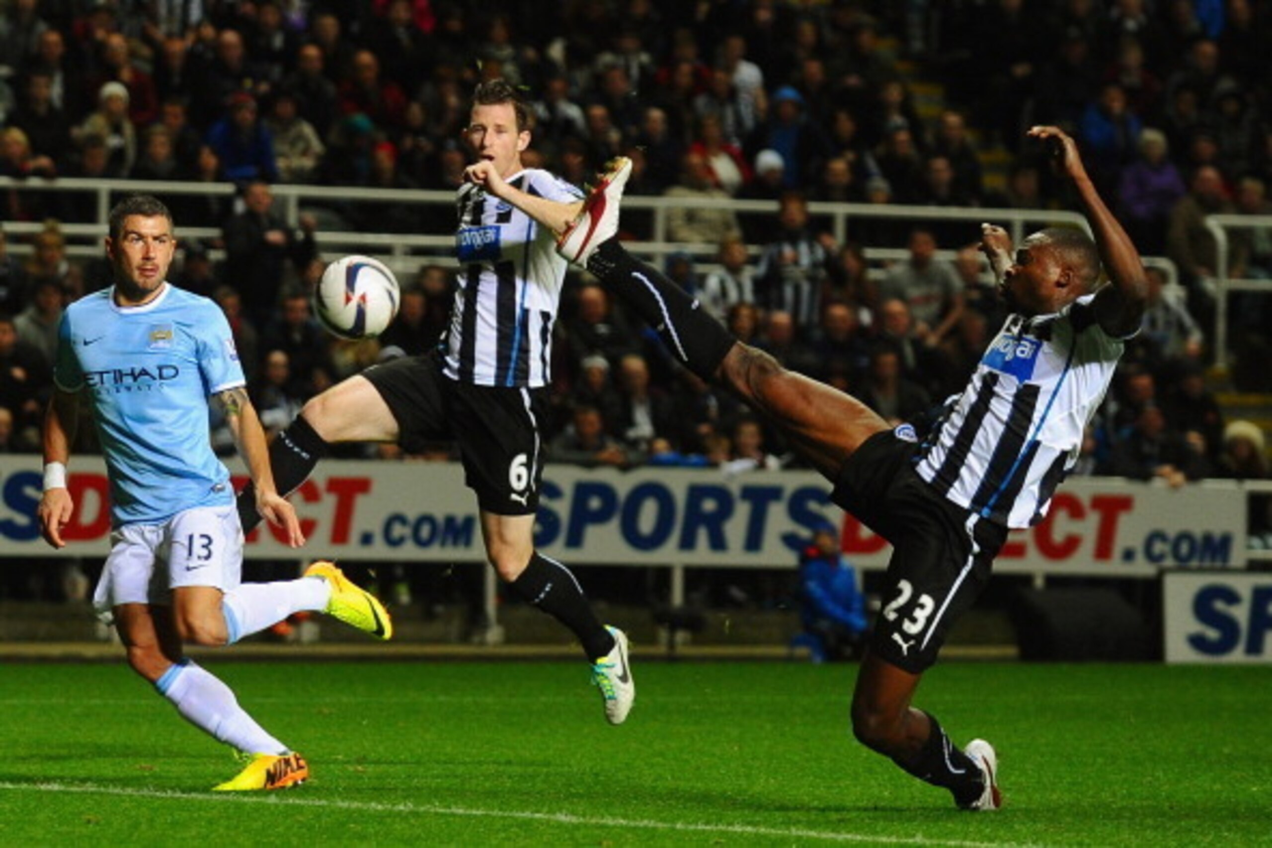 Same time next year for City and Newcastle in the Capital One Cup.