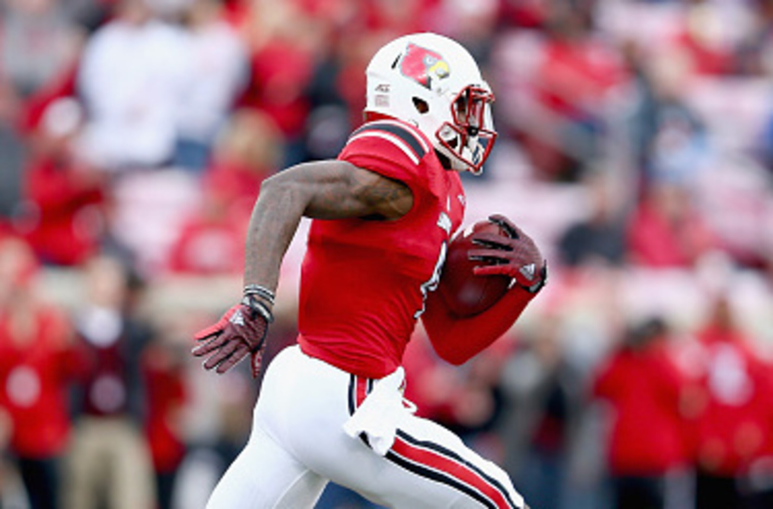 Louisville receiver DeVante Parker returned from an injury to grab nine passes in a win over North Carolina State.