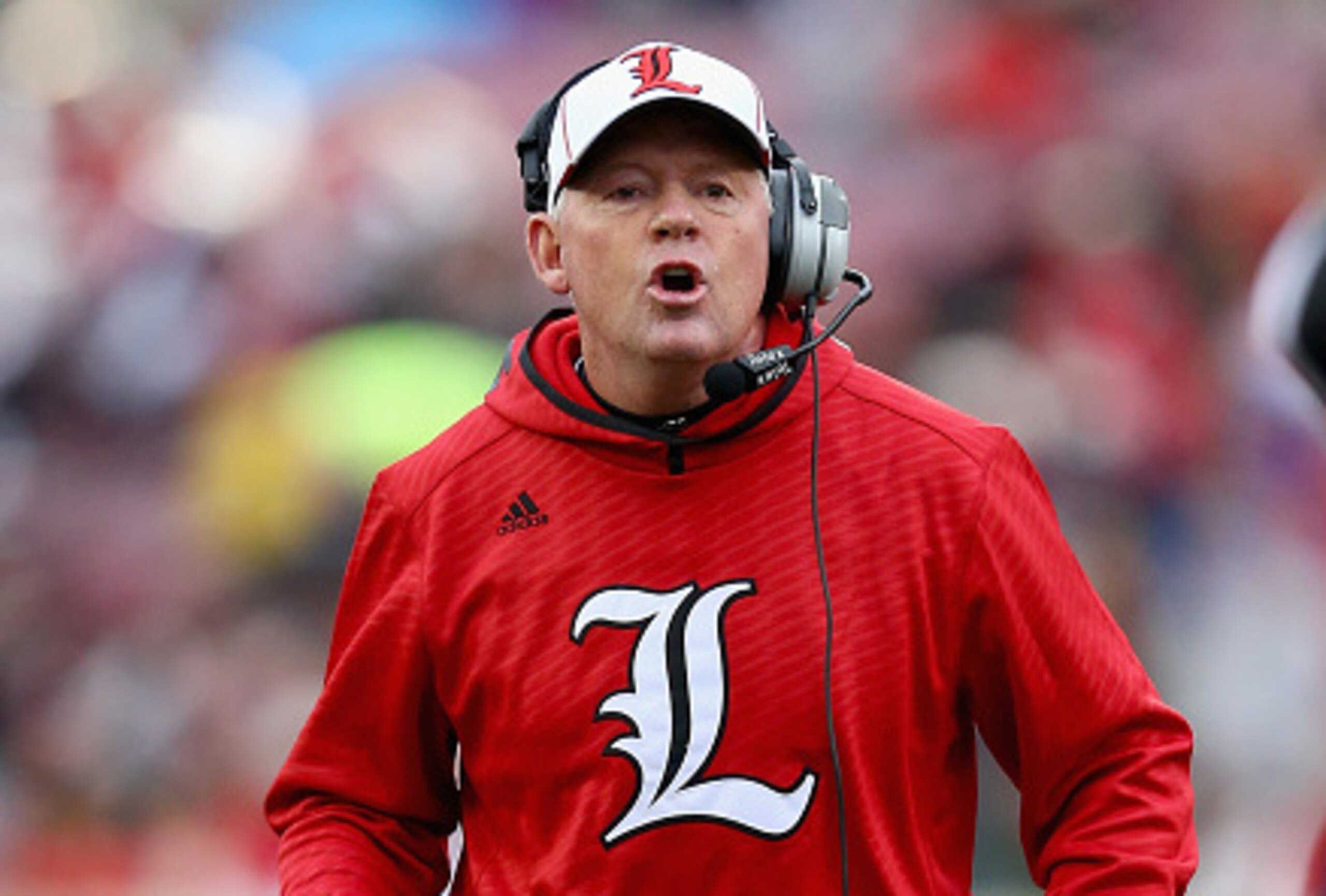 Coach Bobby Petrino has Louisville off to a 6-2 start.