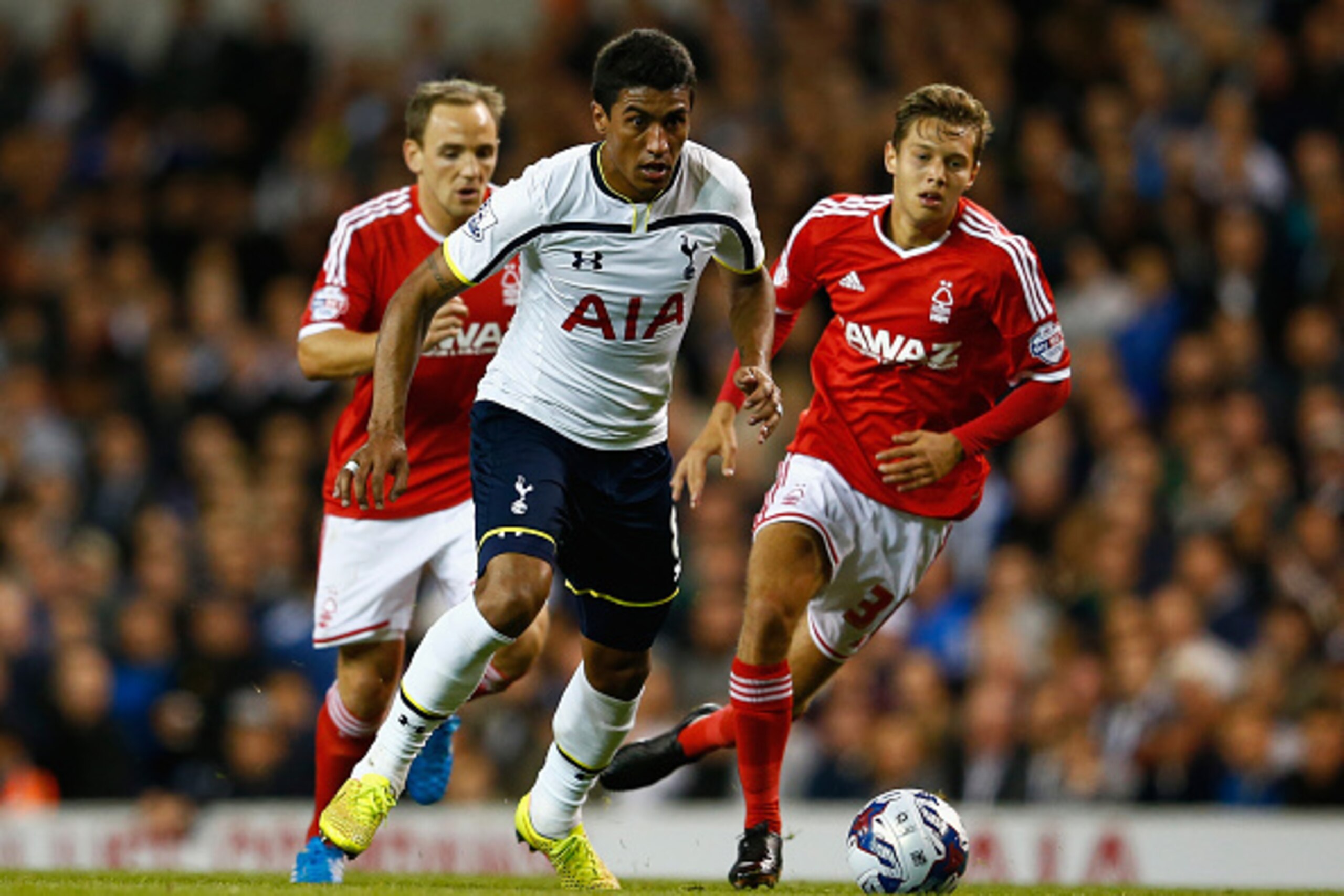 Tottenham Hotspur eventually did enough to beat Nottingham Forest in the last round of the Capital One Cup. They now take on Championship strugglers Brighton.