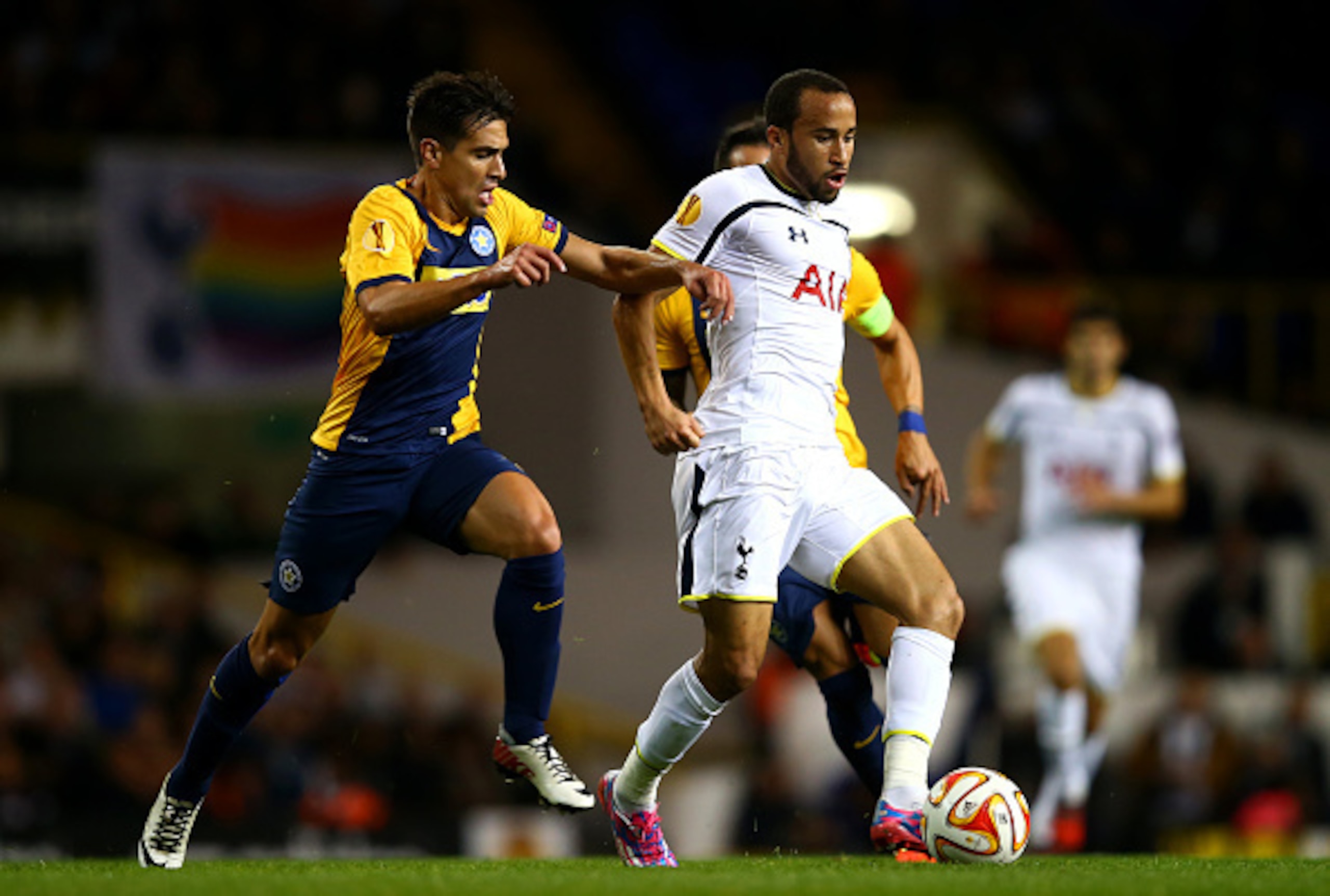 Andros Townsend has played all of Spurs' cup games this season but was not on the bench for Newcastle in the Premier League.