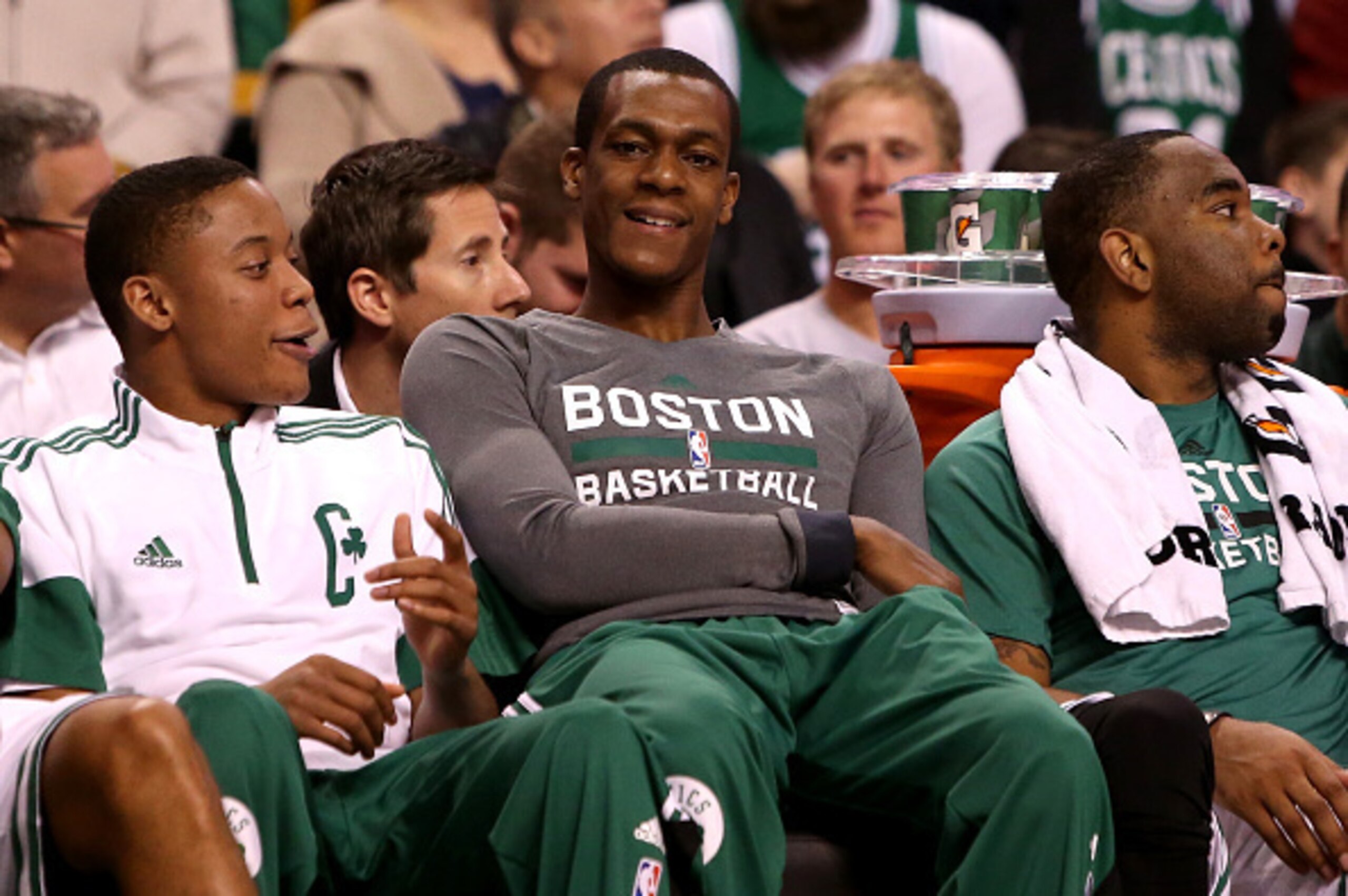 Rajon Rondo's future with the C's will be a hot topic in the upcoming season.