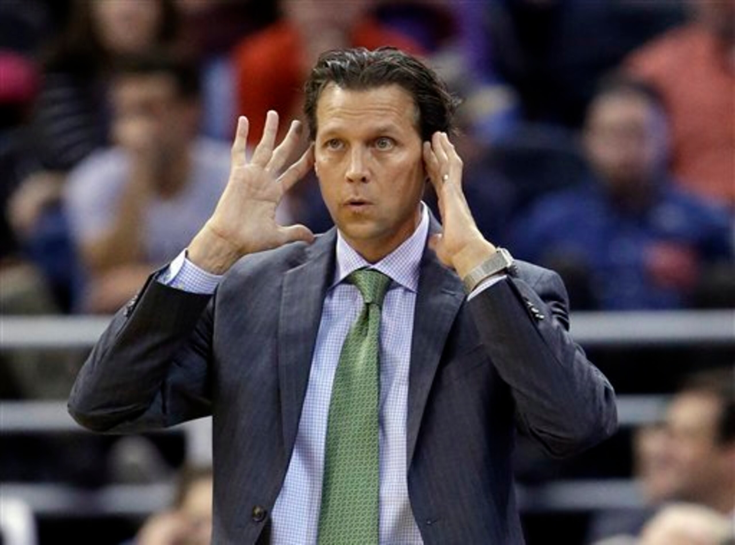Quin Snyder will take over the helm for the Jazz with a plethora of young talent.