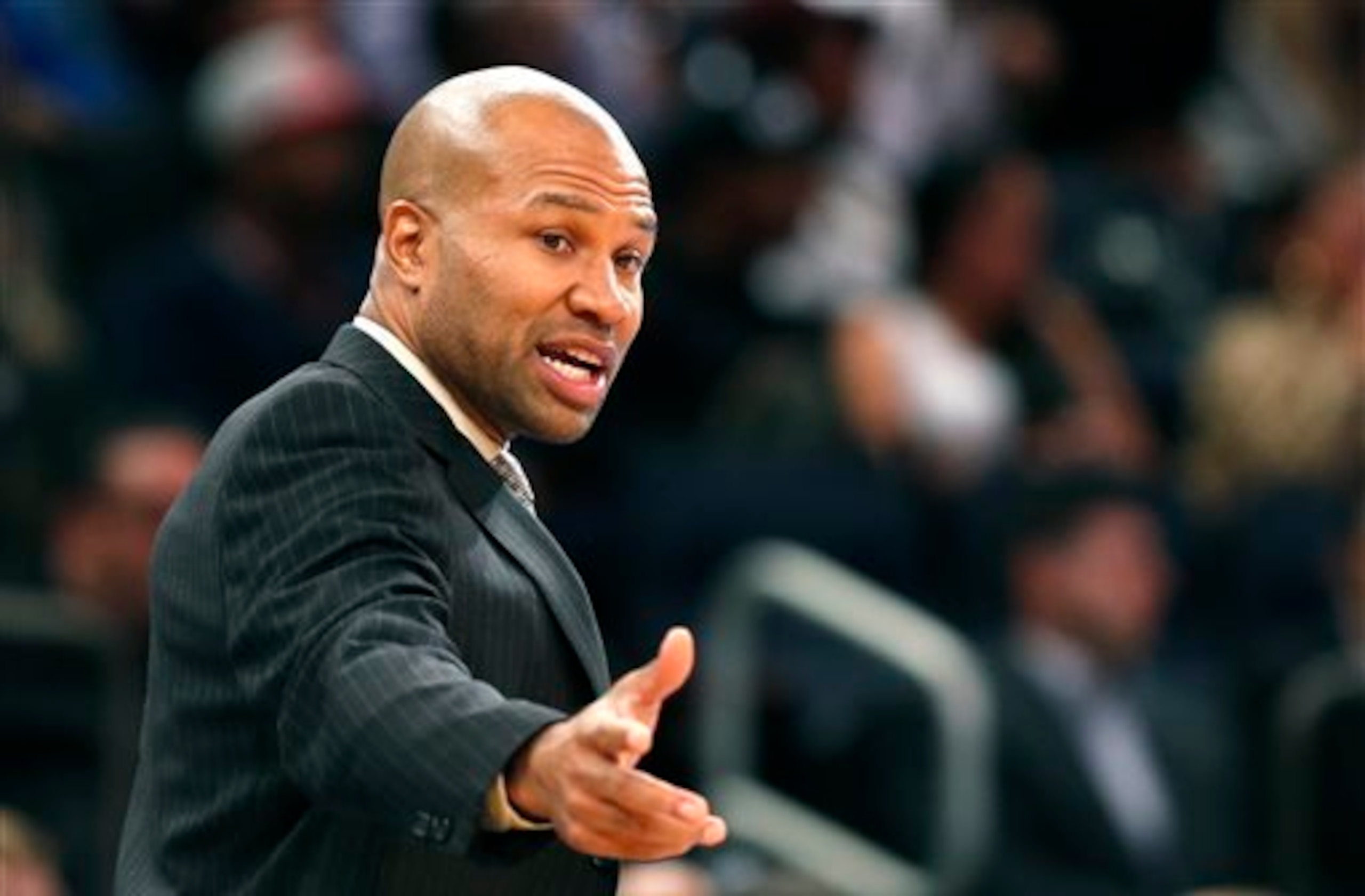 Derek Fisher and Phil Jackson make up the new brain trust for the Knicks.