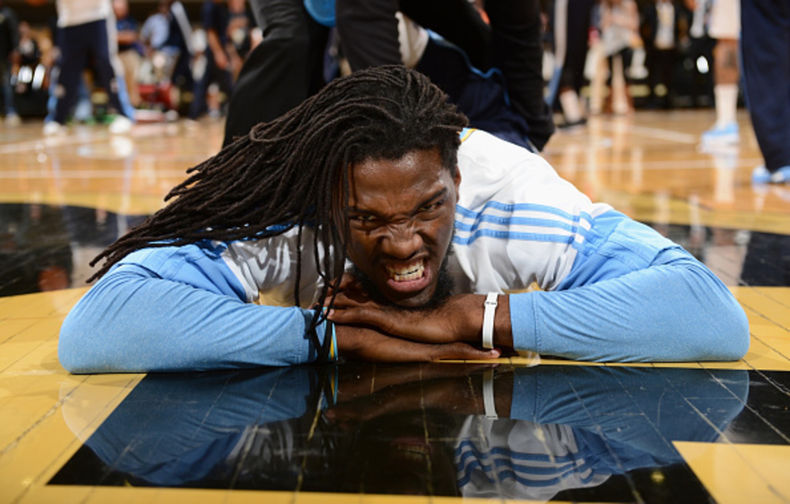 Kenneth Faried's energy is an important asset for the Nuggets.