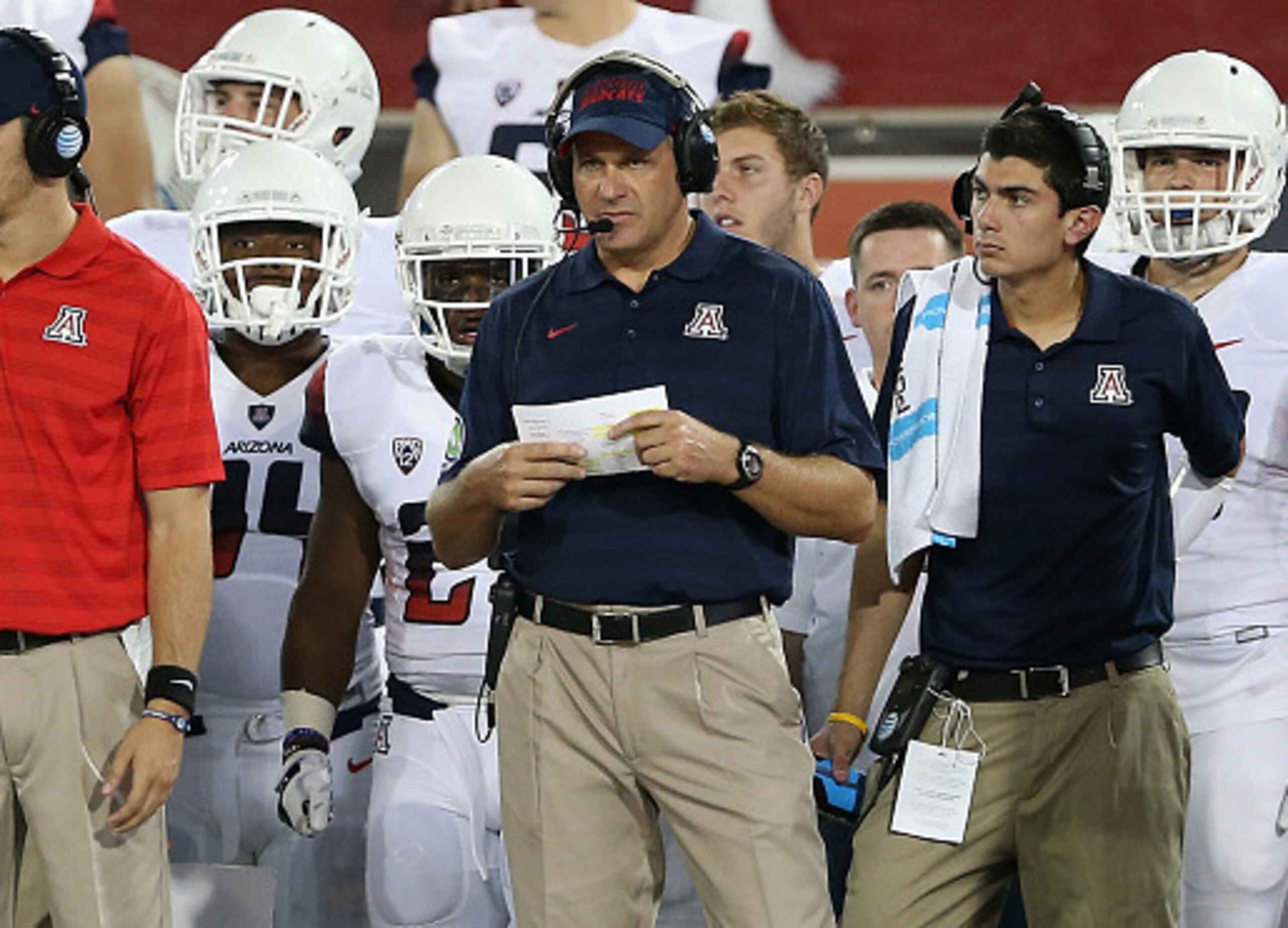 Coach Rich Rodriguez
