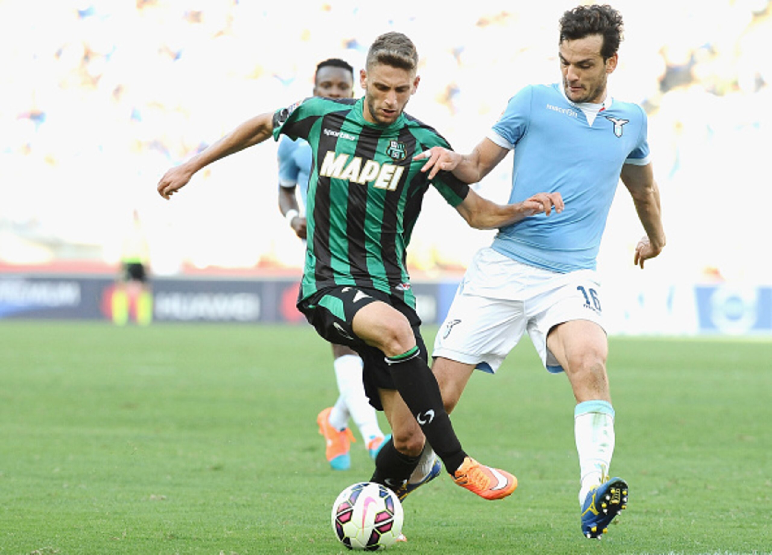 Berardi scored twice against Lazio. Berardi scored twice against Lazio.