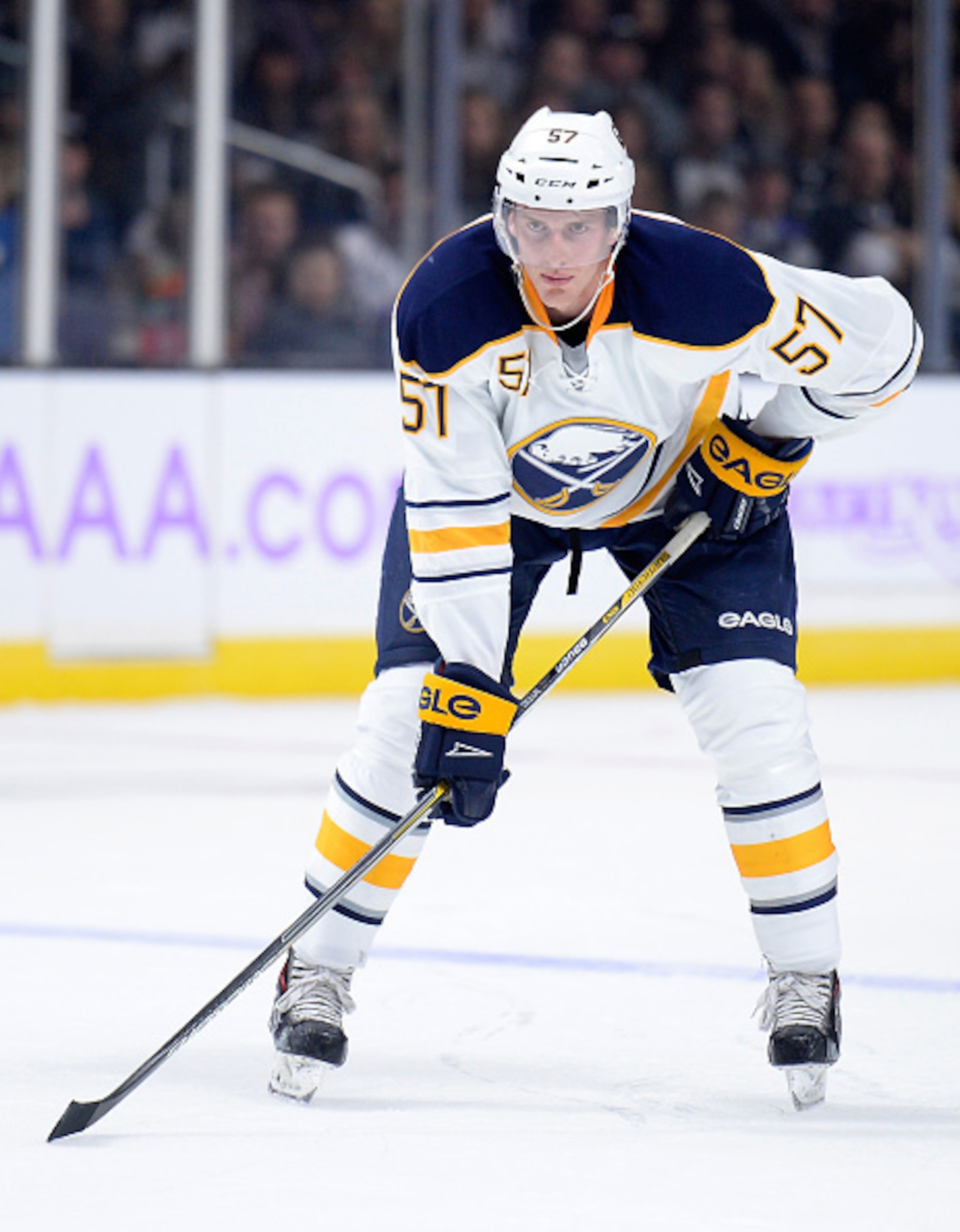 Tyler Myers has size, but he also has a high salary. Tyler Myers has size, but he also has a high salary.
