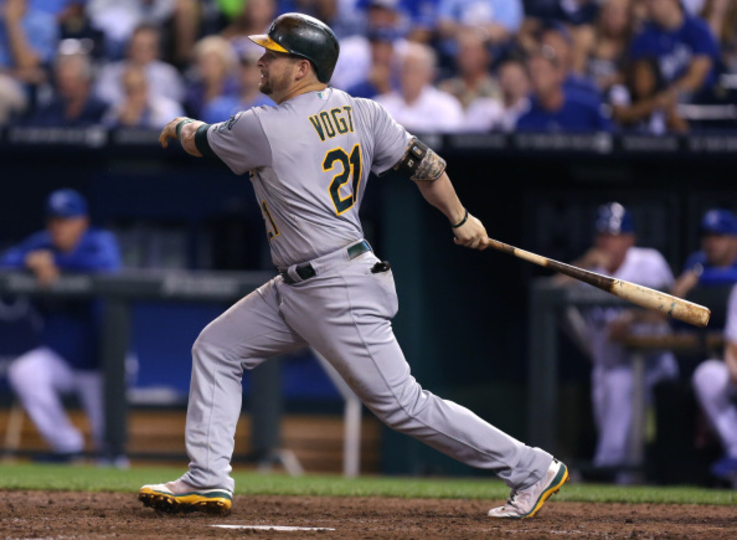 Vogt came from out of nowhere, finally, at the age of 28.