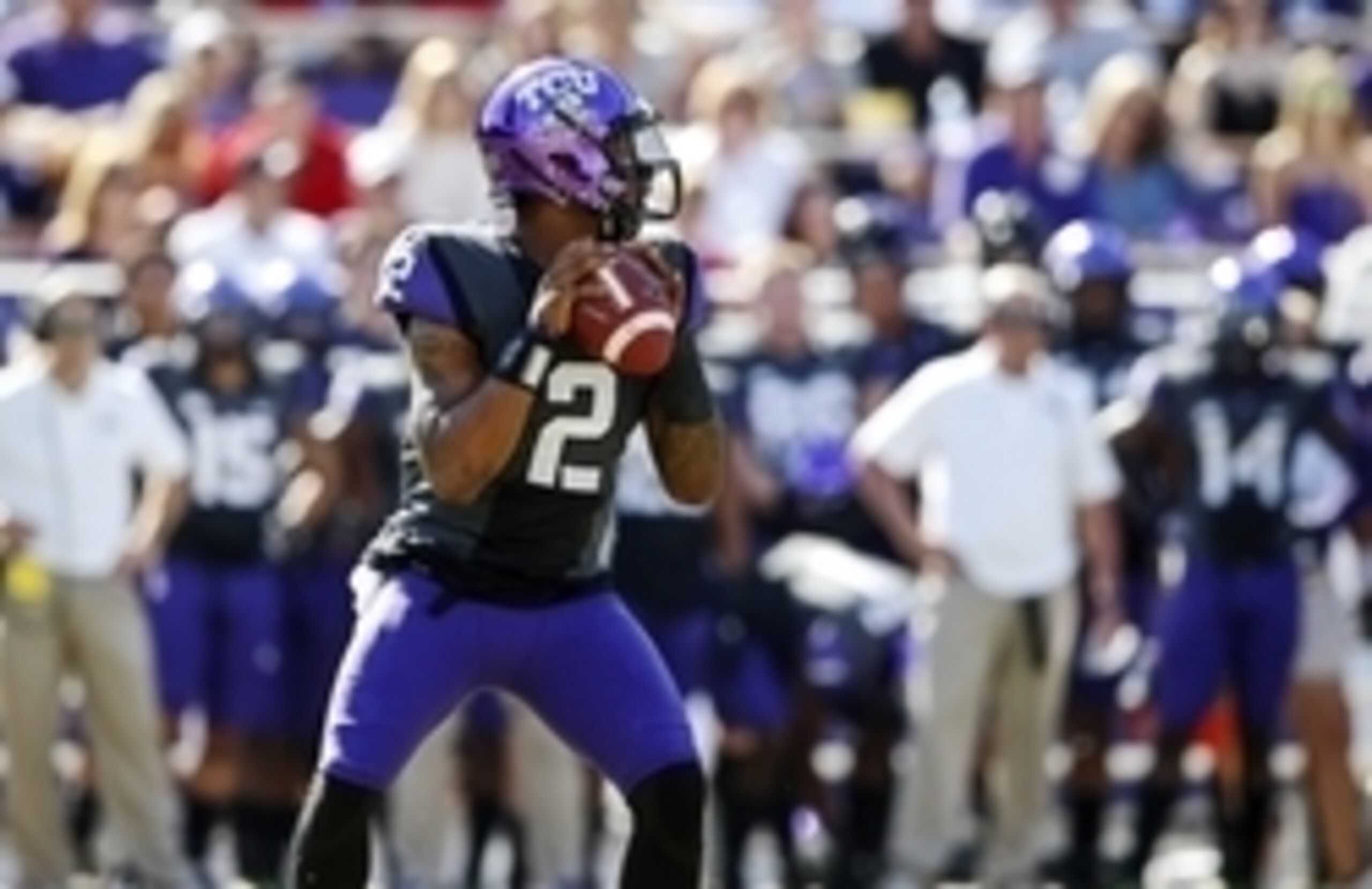TCU's Trevone Boykin quarterbacks the nation's top offense through seven games. TCU's Trevone Boykin quarterbacks the nation's top offense through seven games.