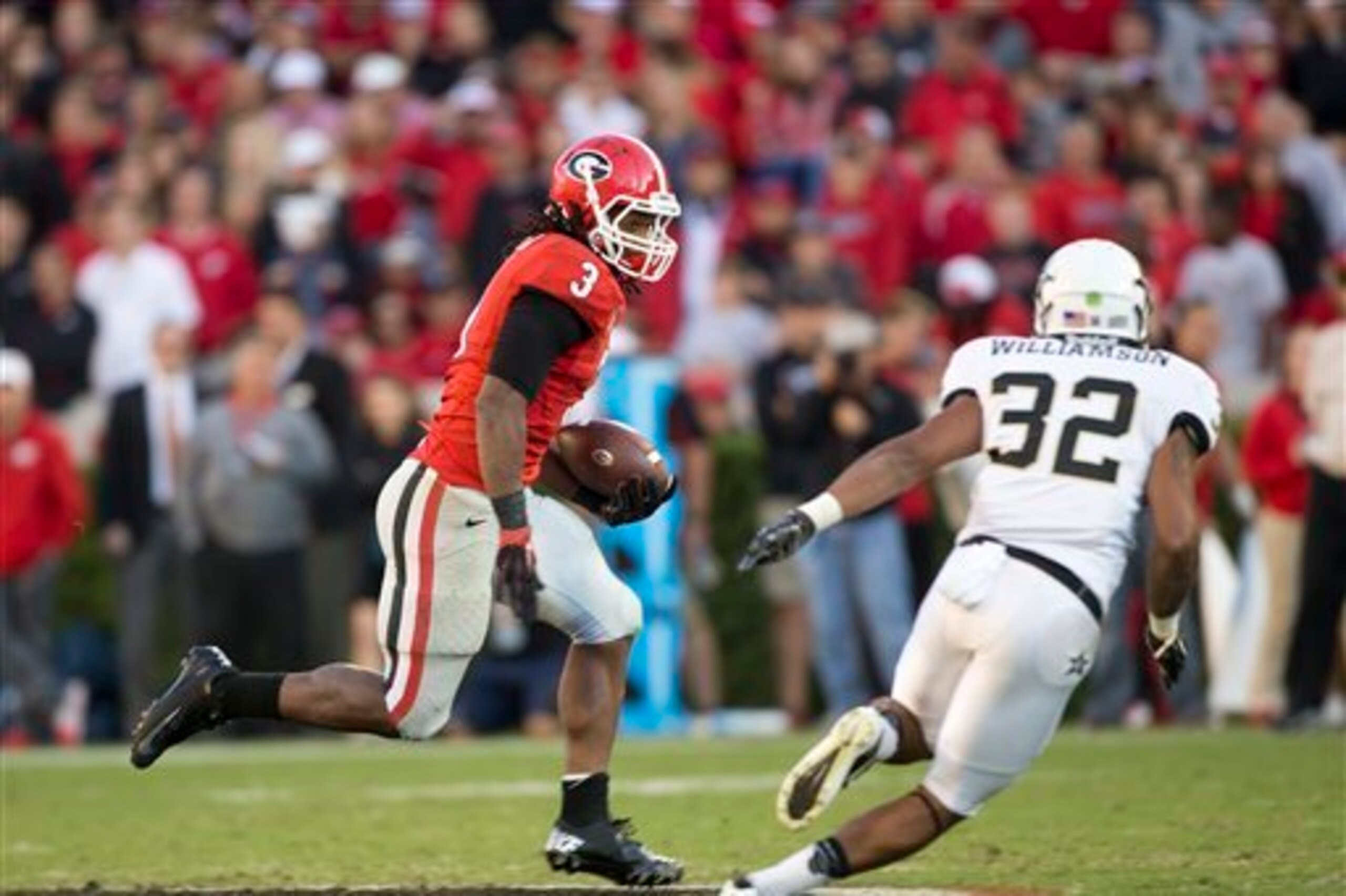 Georgia tailback Todd Gurley is one of college football's most fearsome players.