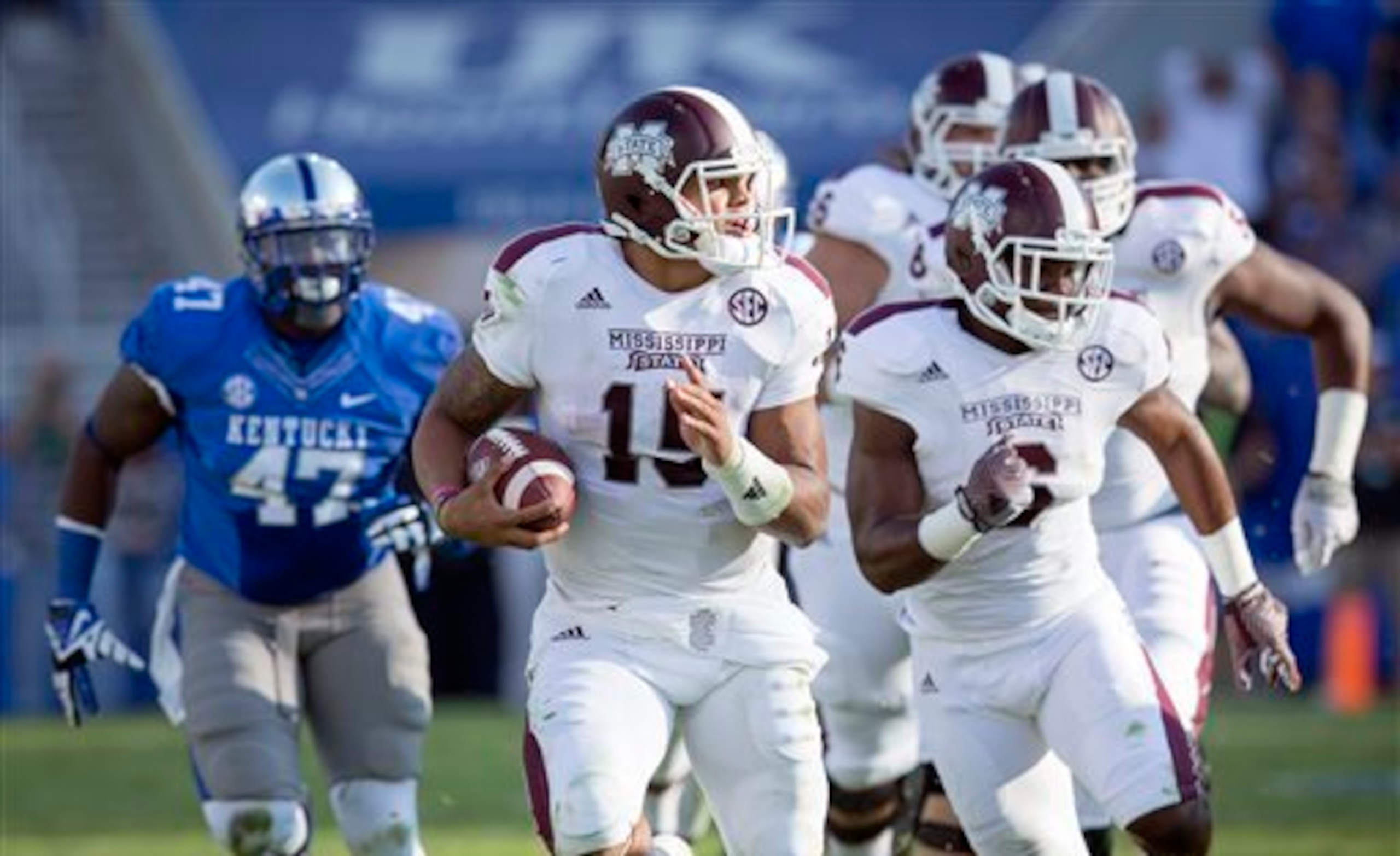 Dak Prescott is one of college football's most dynamic quarterbacks.