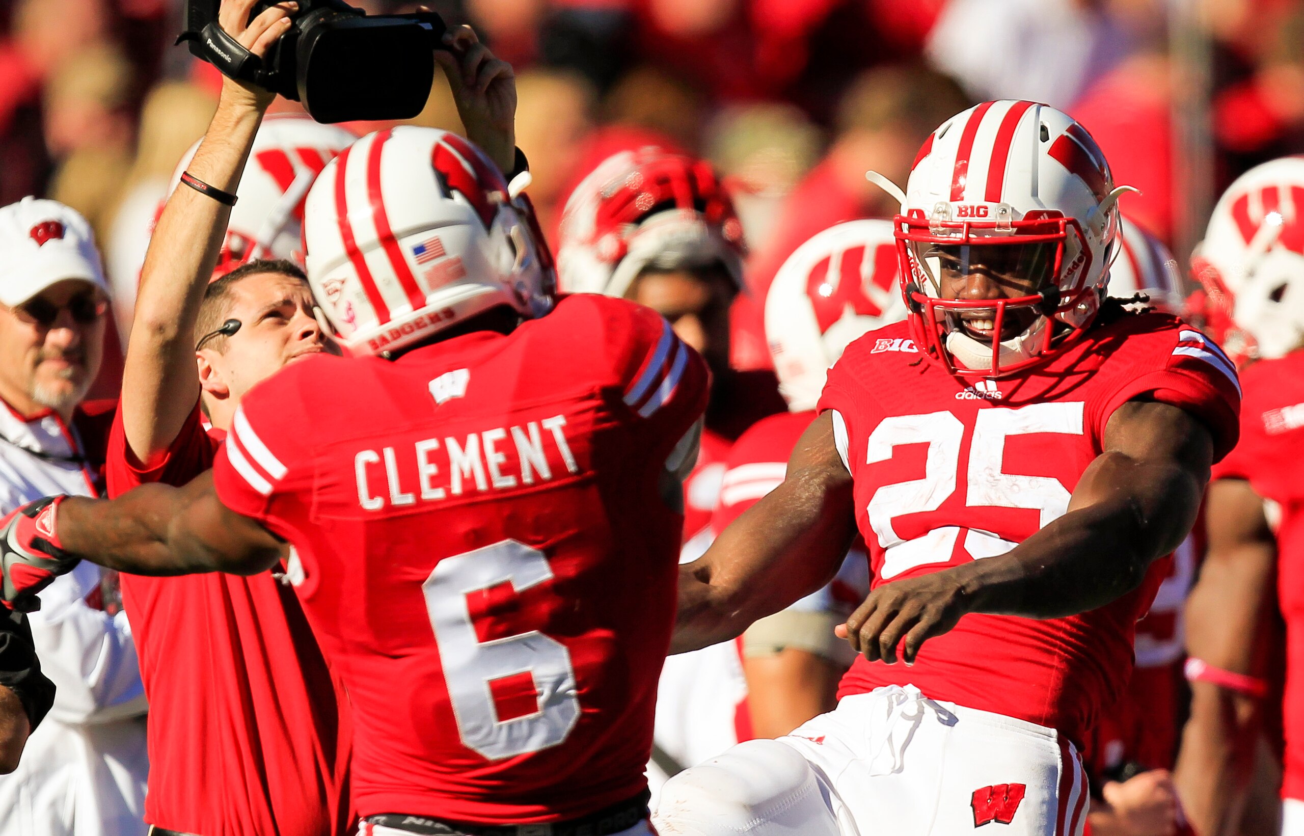 Melvin Gordon and Corey Clement have been as good as advertised this season, catapulting Gordon into the Heisman conversation. Melvin Gordon and Corey Clement have been as good as advertised this season, catapulting Gordon into the Heisman conversation.