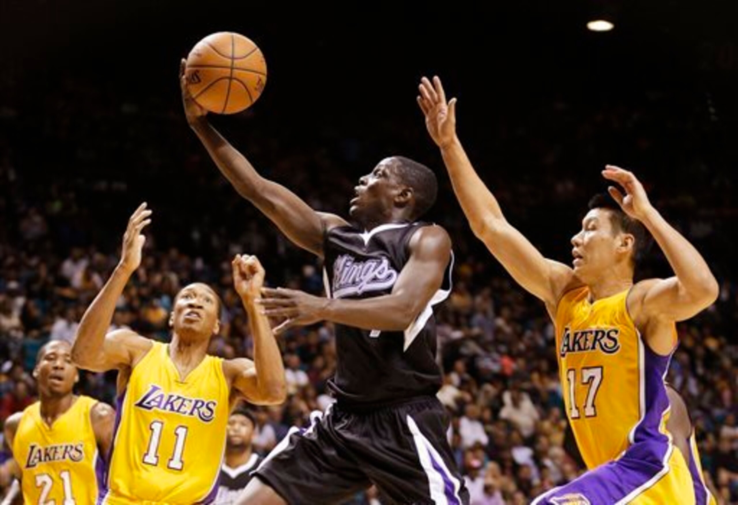 Darren Collison had a decent showing in his Sacramento debut.