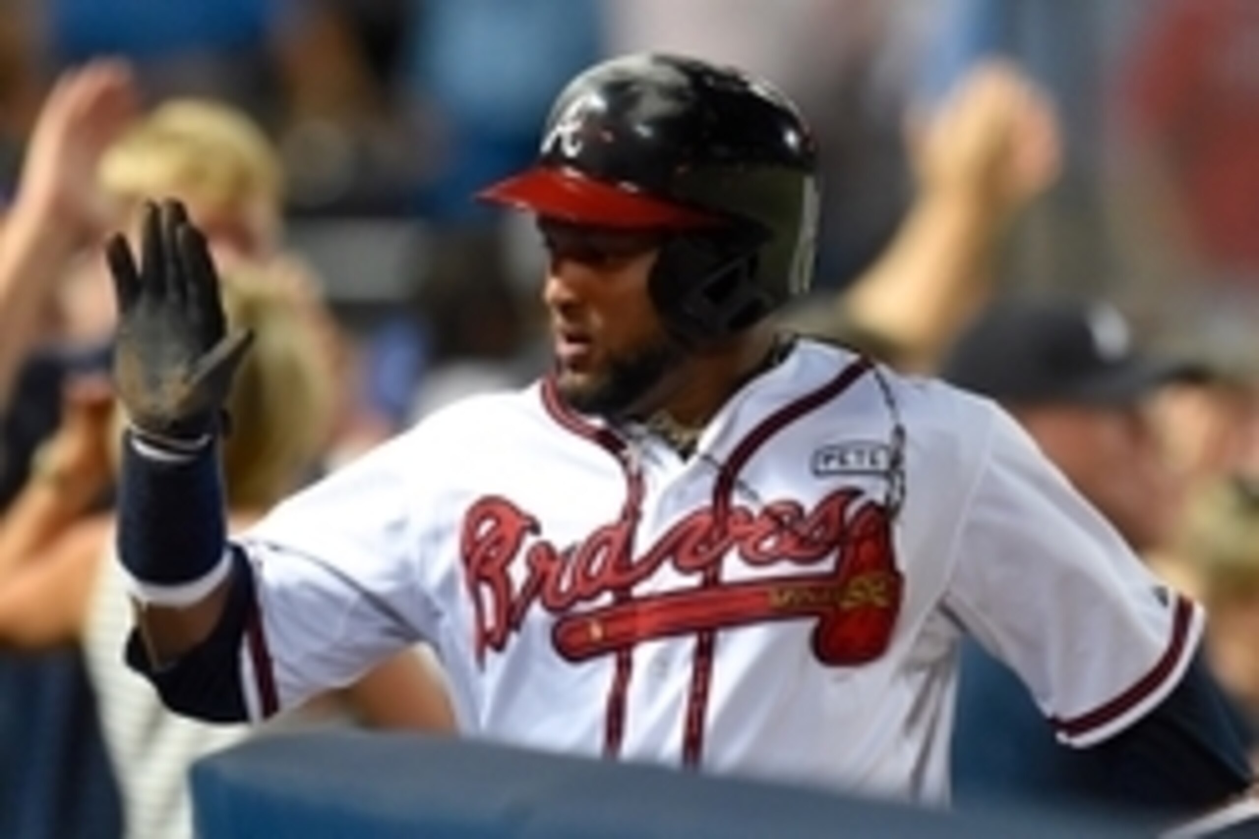 Braves' utility man Emilio Bonifacio