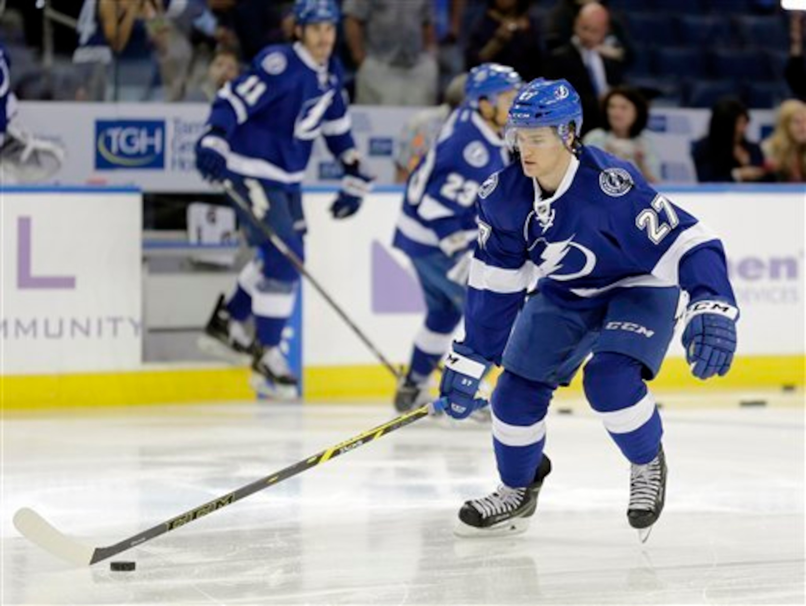 Jonathan Drouin is making a difference behind the scenes so far.