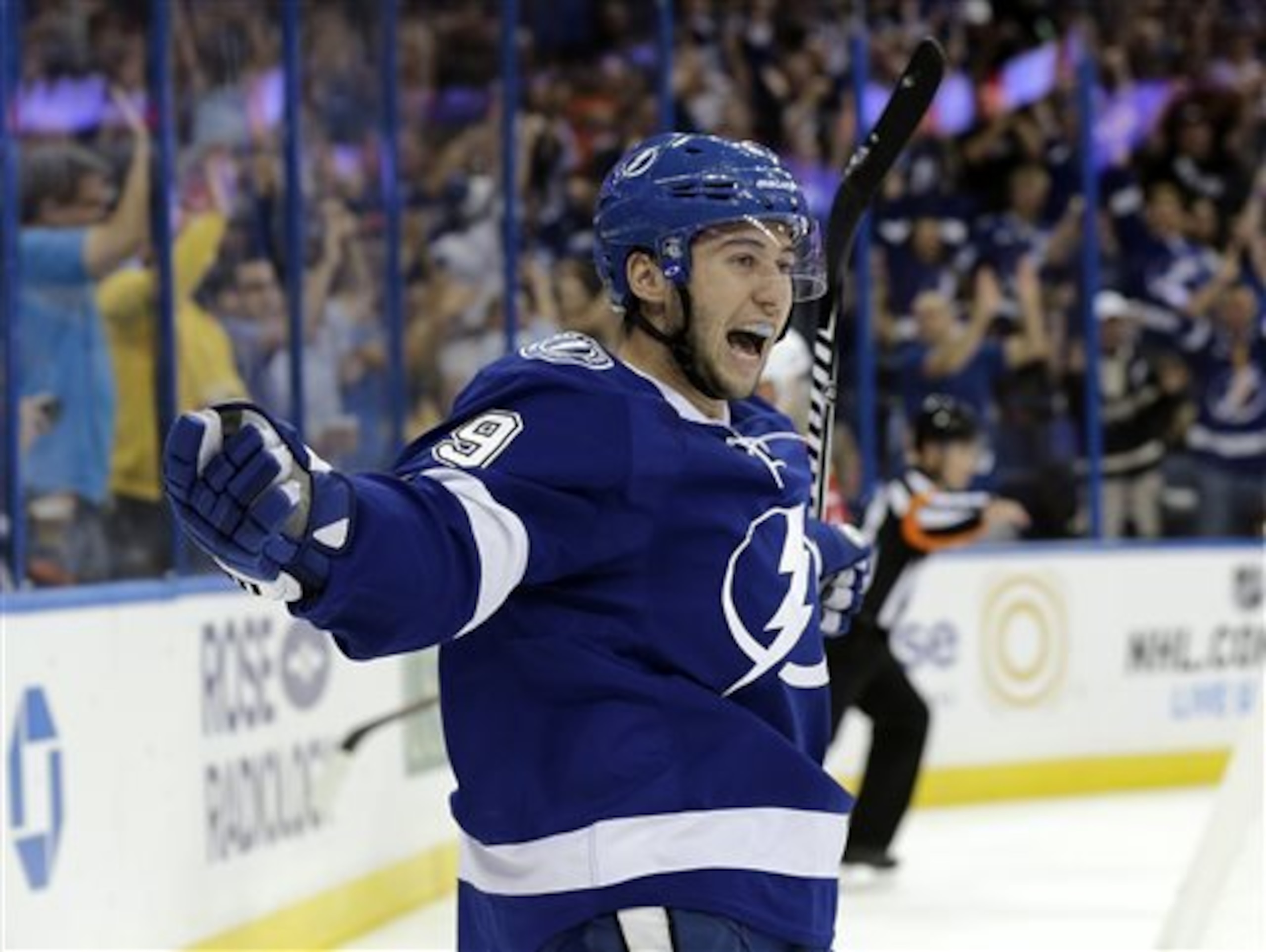 Tyler Johnson continues to impress in his young Lightning career.