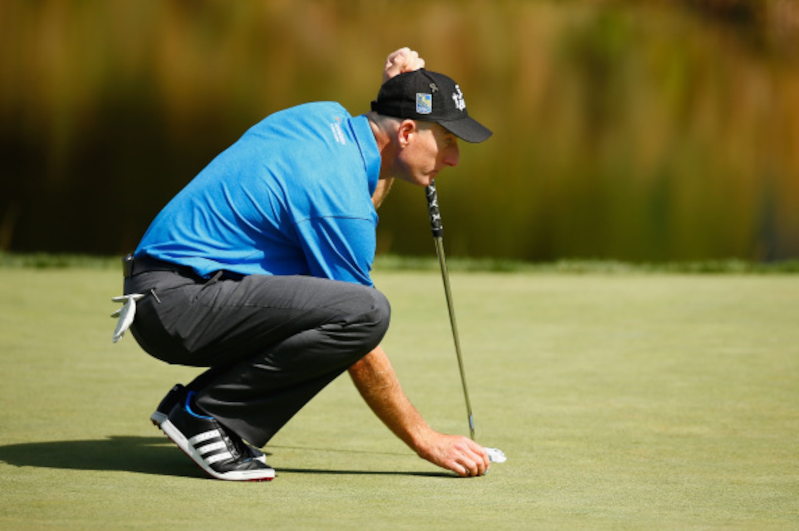Jim Furyk is a dangerous player when his putter gets hot.