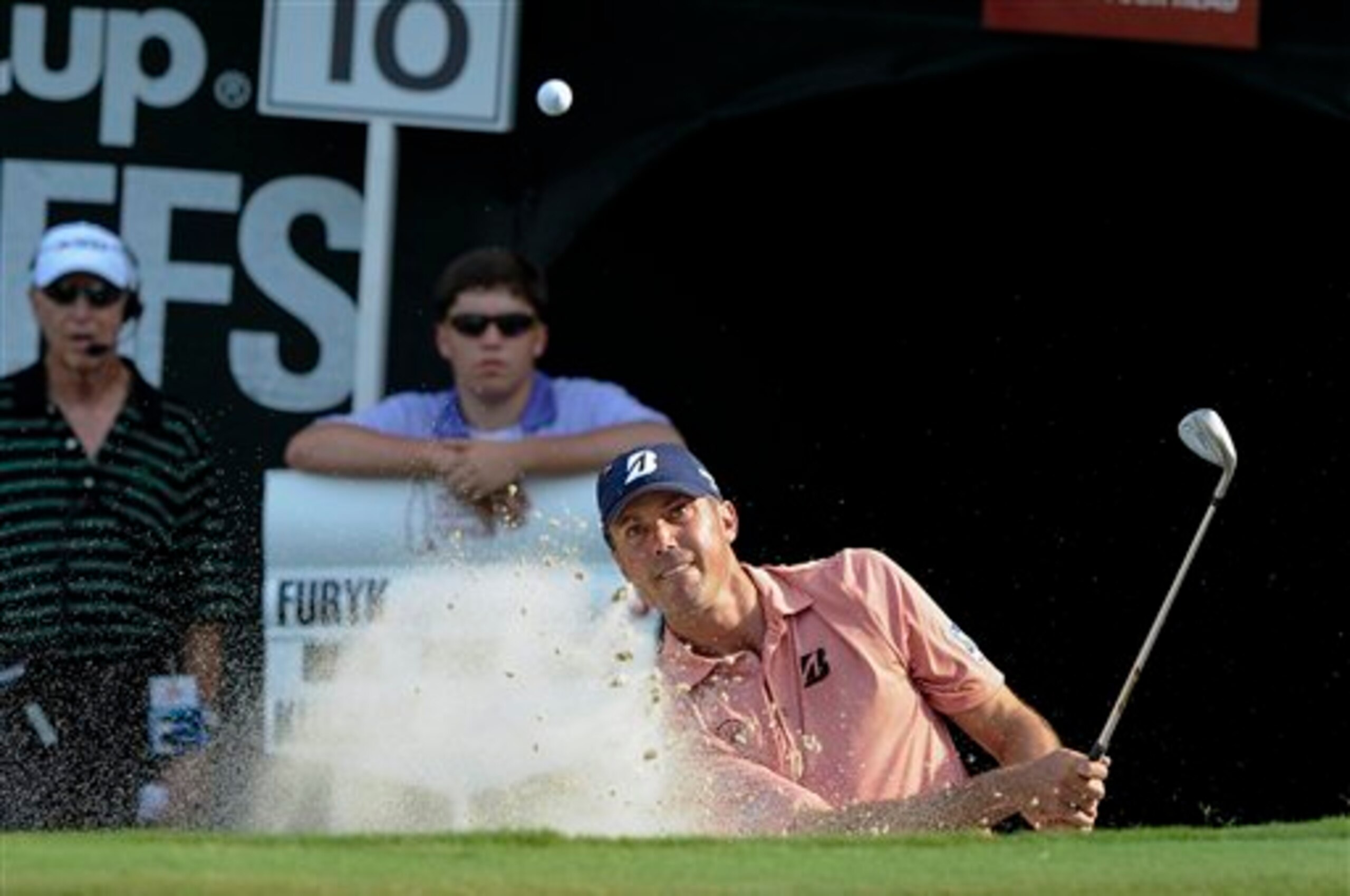 Matt Kuchar knows his way around bunkers.