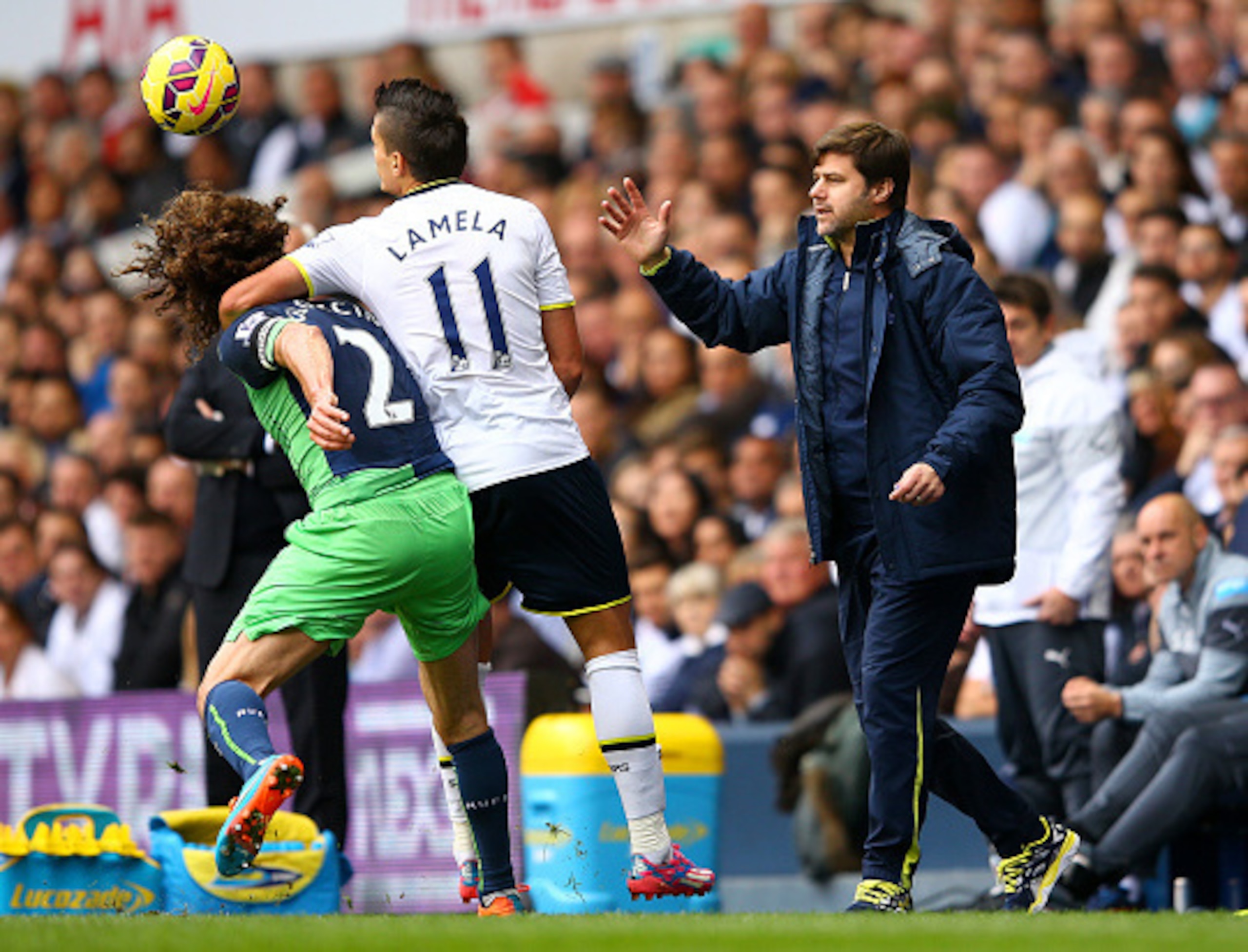 Pochettino will be keen to see a positive, aggressive reaction from his team after last week's timid loss to Newcastle.