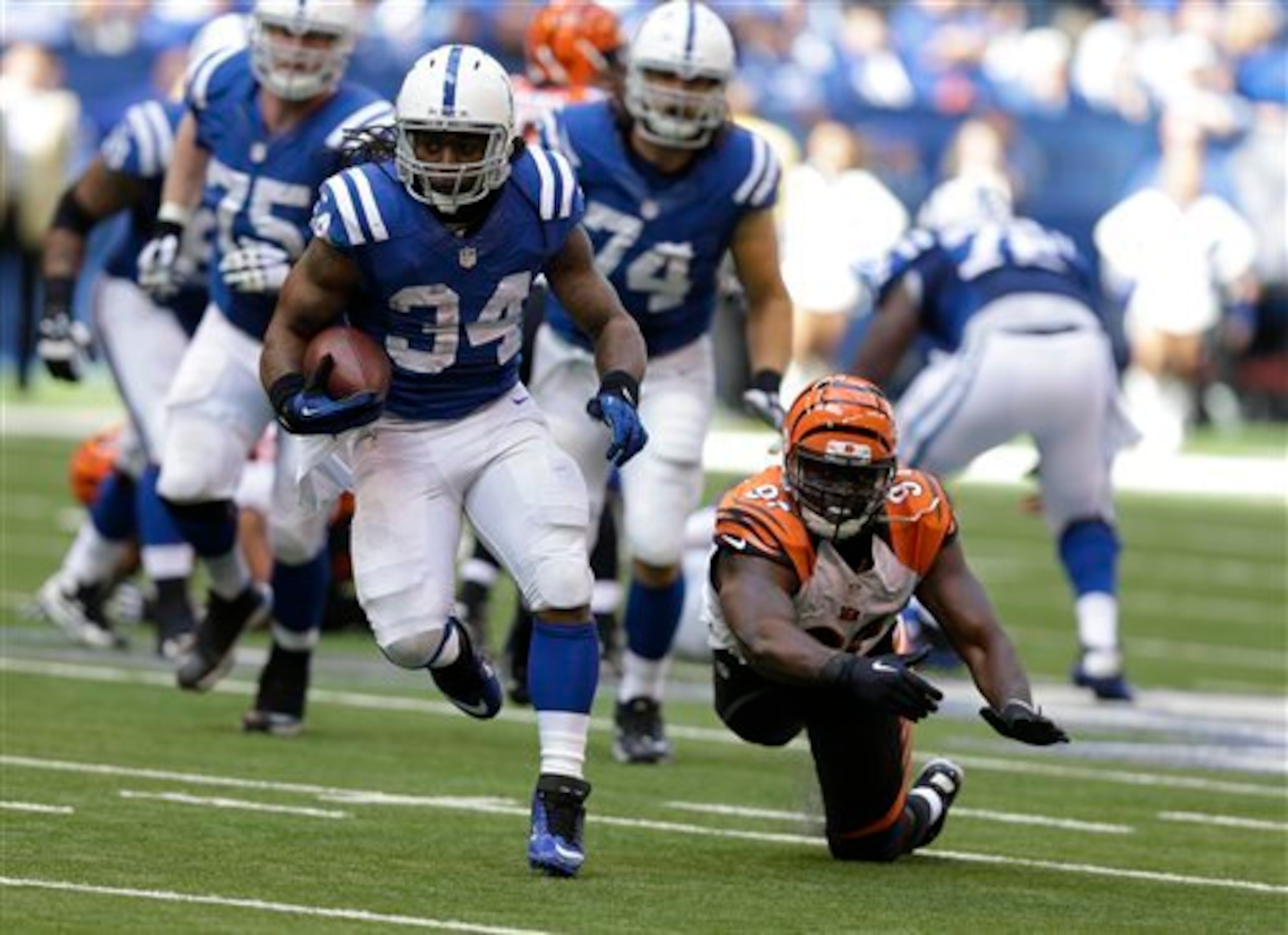 Trent Richardson looks to be good to go this week.