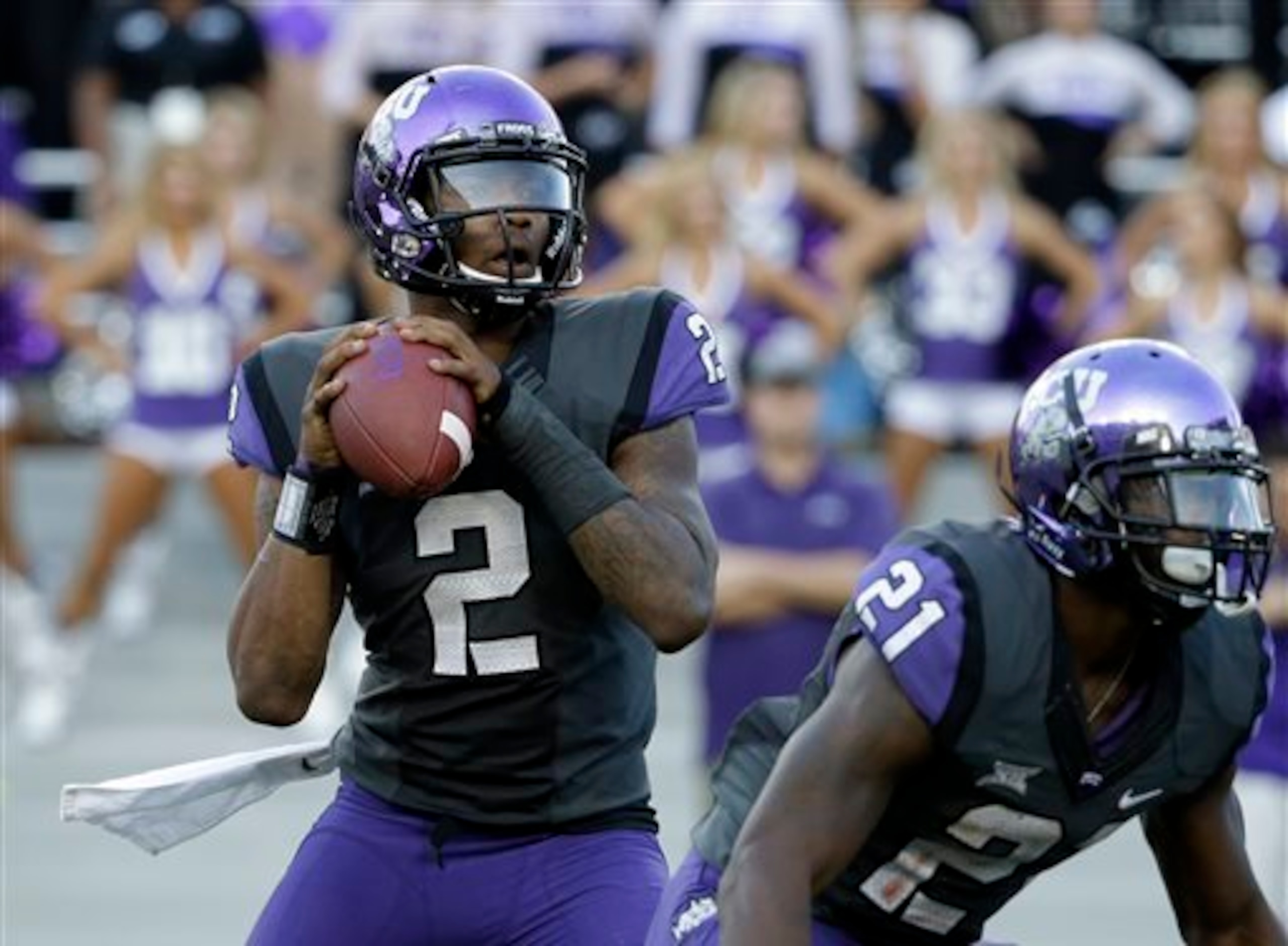 TCU junior quarterback Trevone Boykin against Texas Tech on Oct. 25.