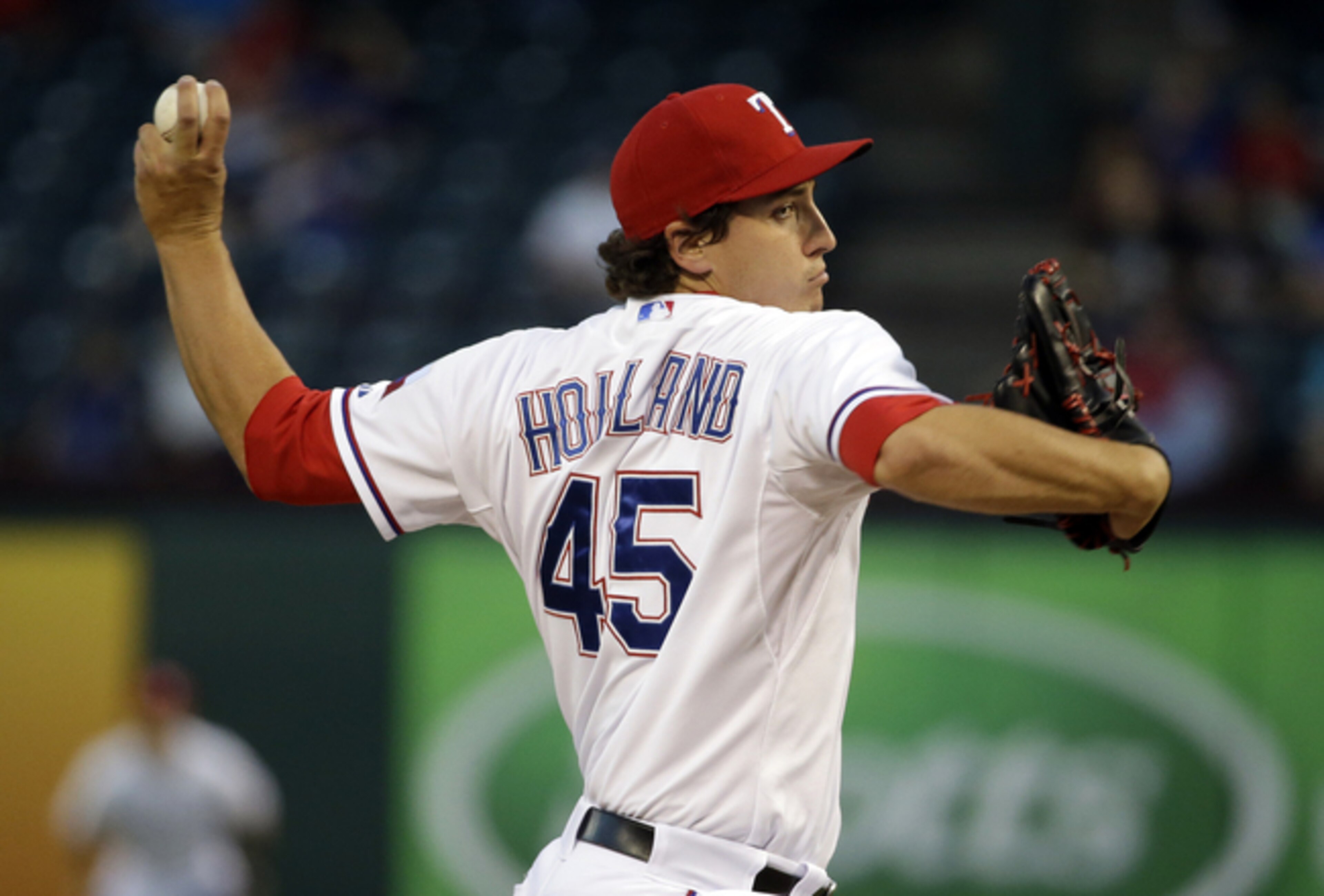 A healthy Derek Holland, who looked good after returning, would go a long way toward repairing the Rangers rotation. A healthy Derek Holland, who looked good after returning, would go a long way toward repairing the Rangers rotation.