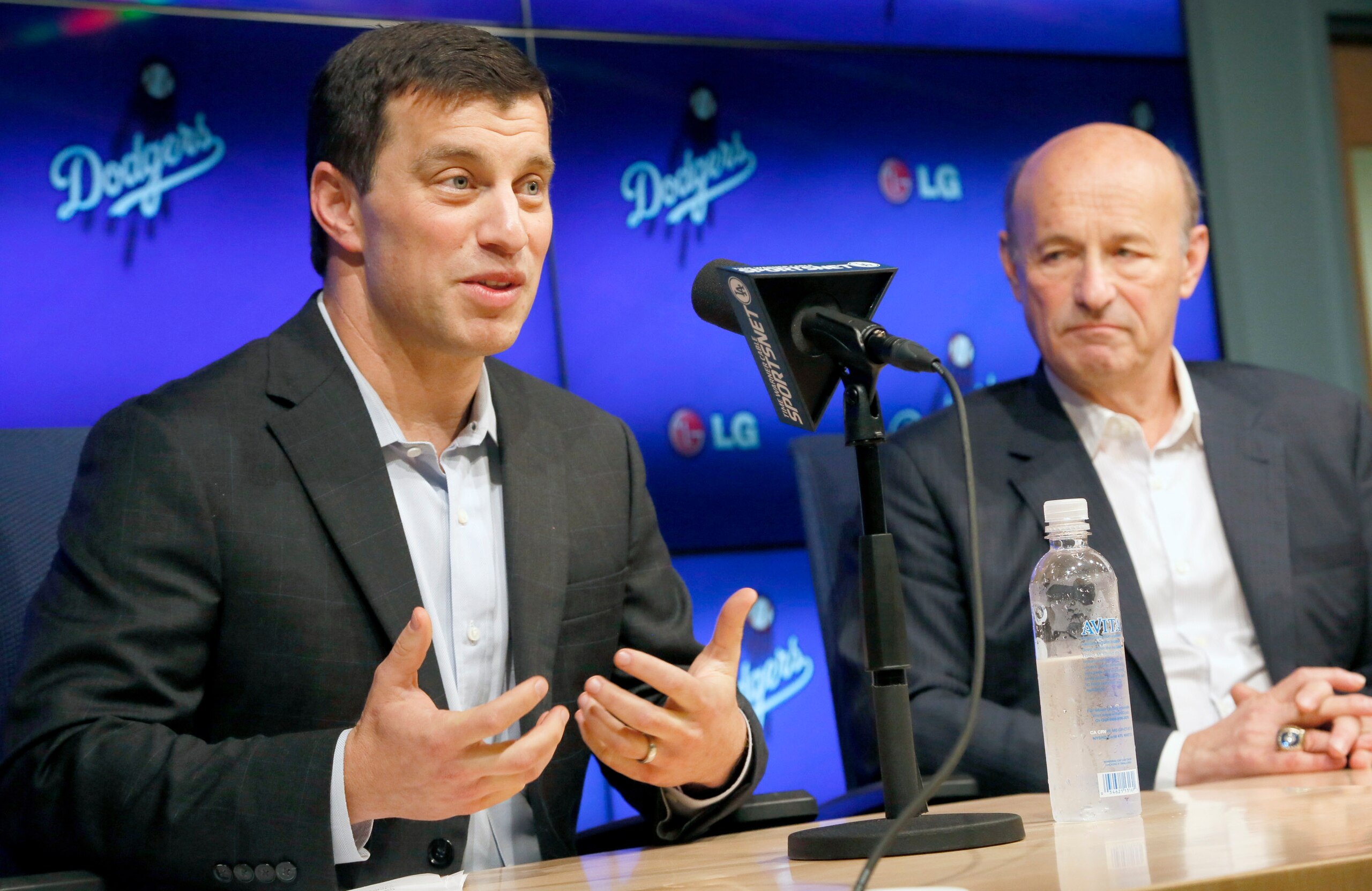 Somehow solving the Dodgers' outfield logjam alone would be worth an award. Somehow solving the Dodgers' outfield logjam alone would be worth an award.