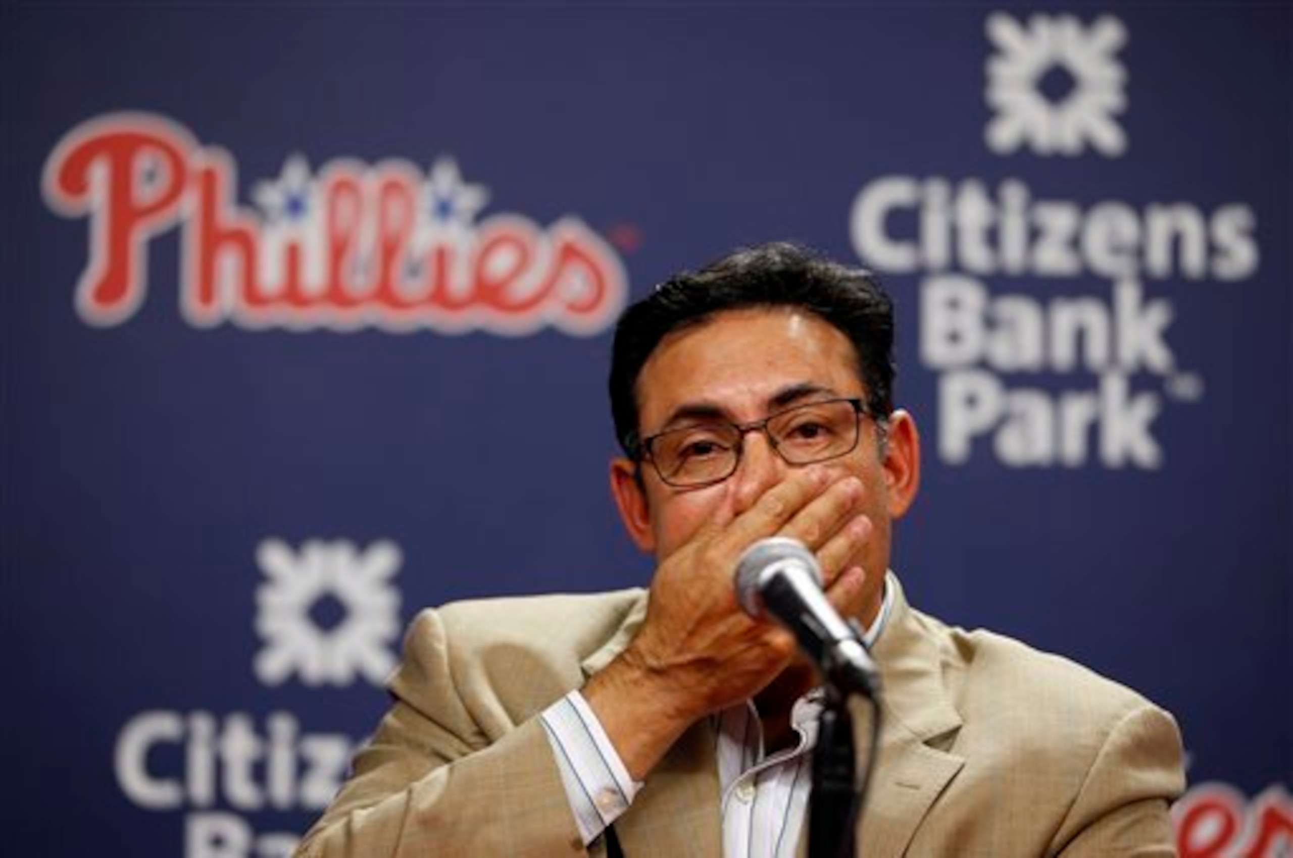 Heck, Ruben Amaro Jr. may have no choice. Heck, Ruben Amaro Jr. may have no choice.