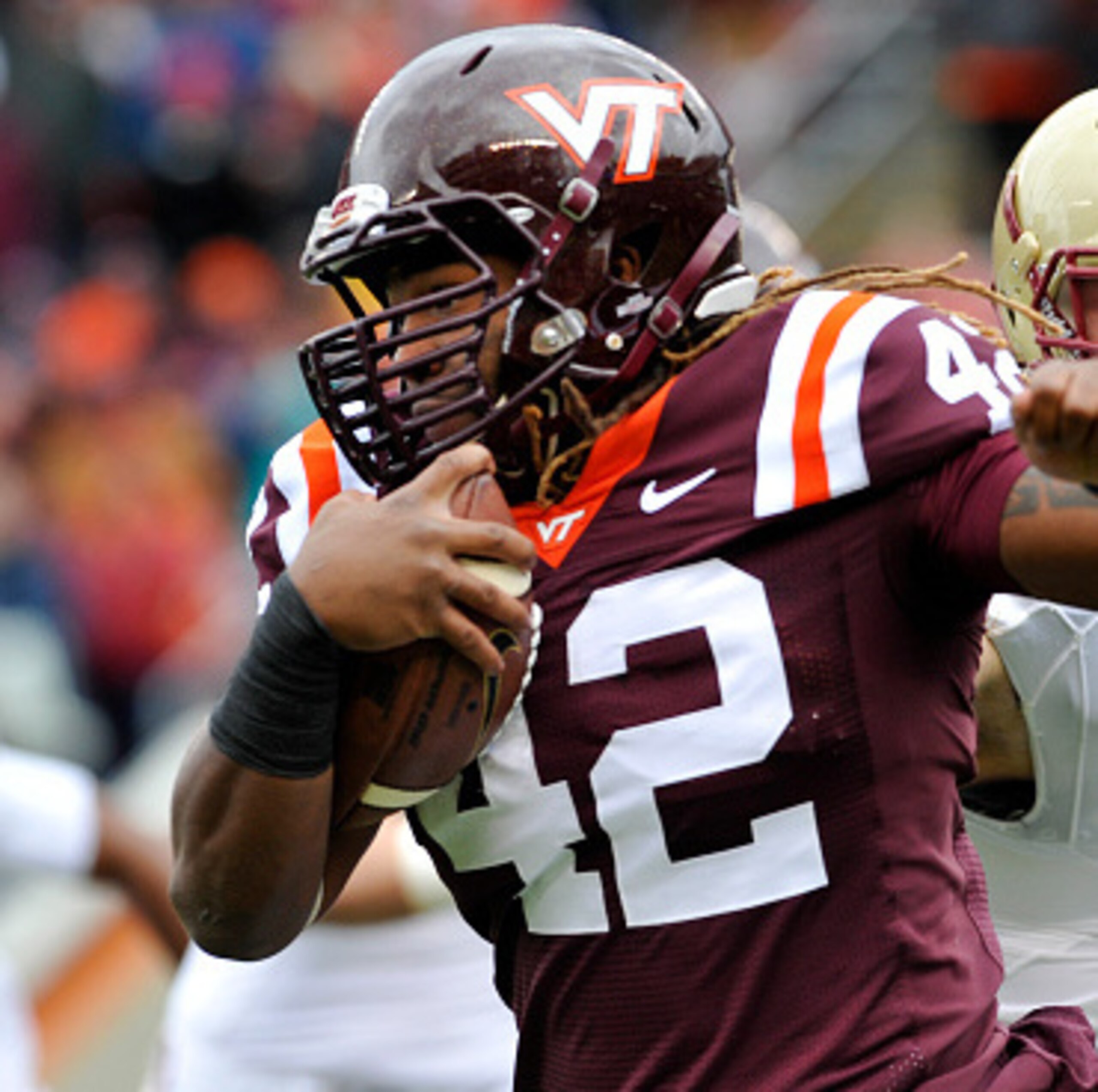 Virginia Tech leading rusher Marshawn Williams