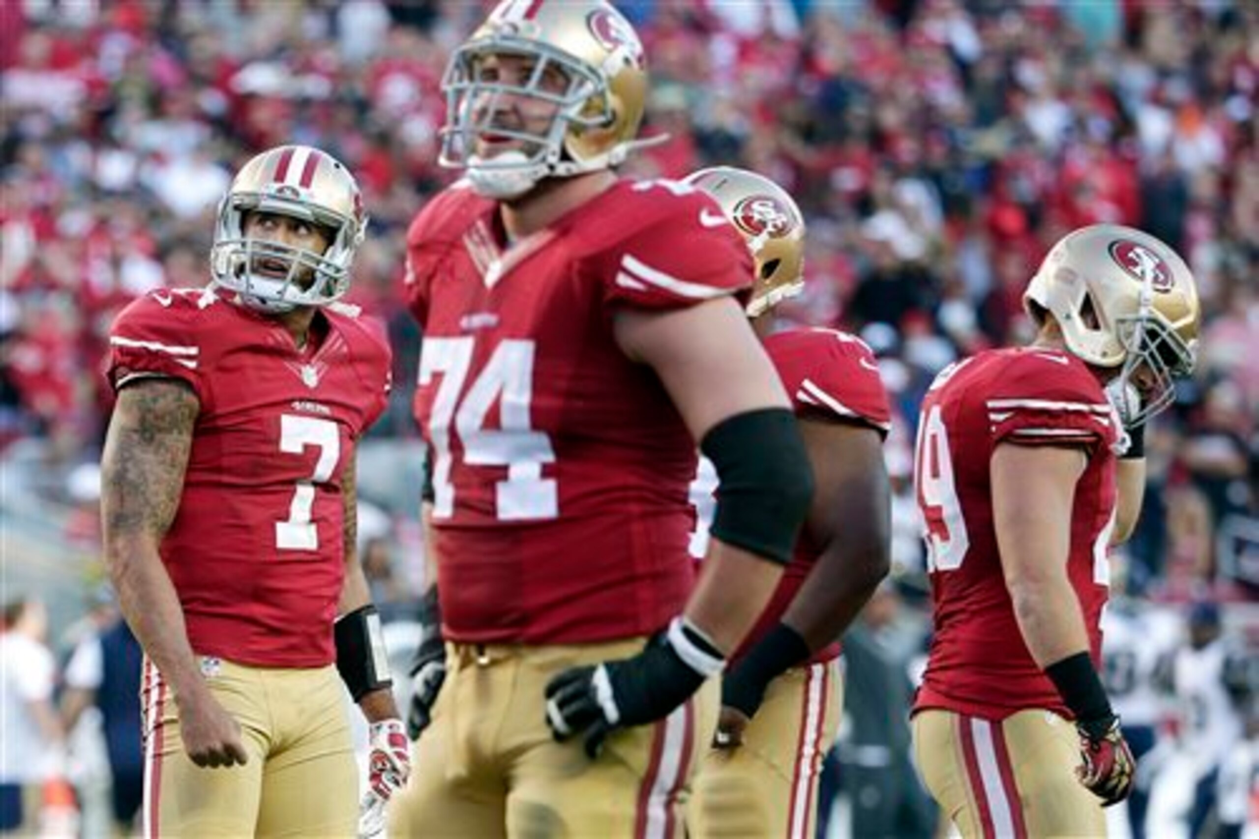 The 49ers offense suffered from one of its biggest letdowns in Week 9.