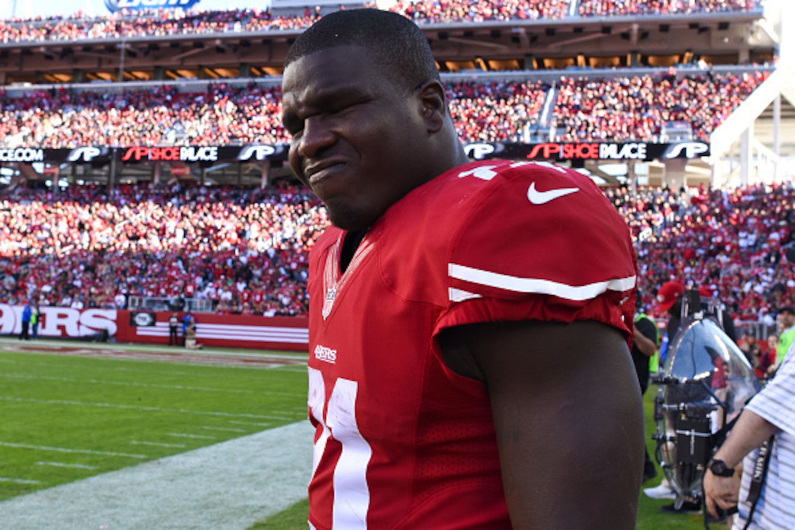 Frank Gore netted less than 50 yards in Sunday's loss.