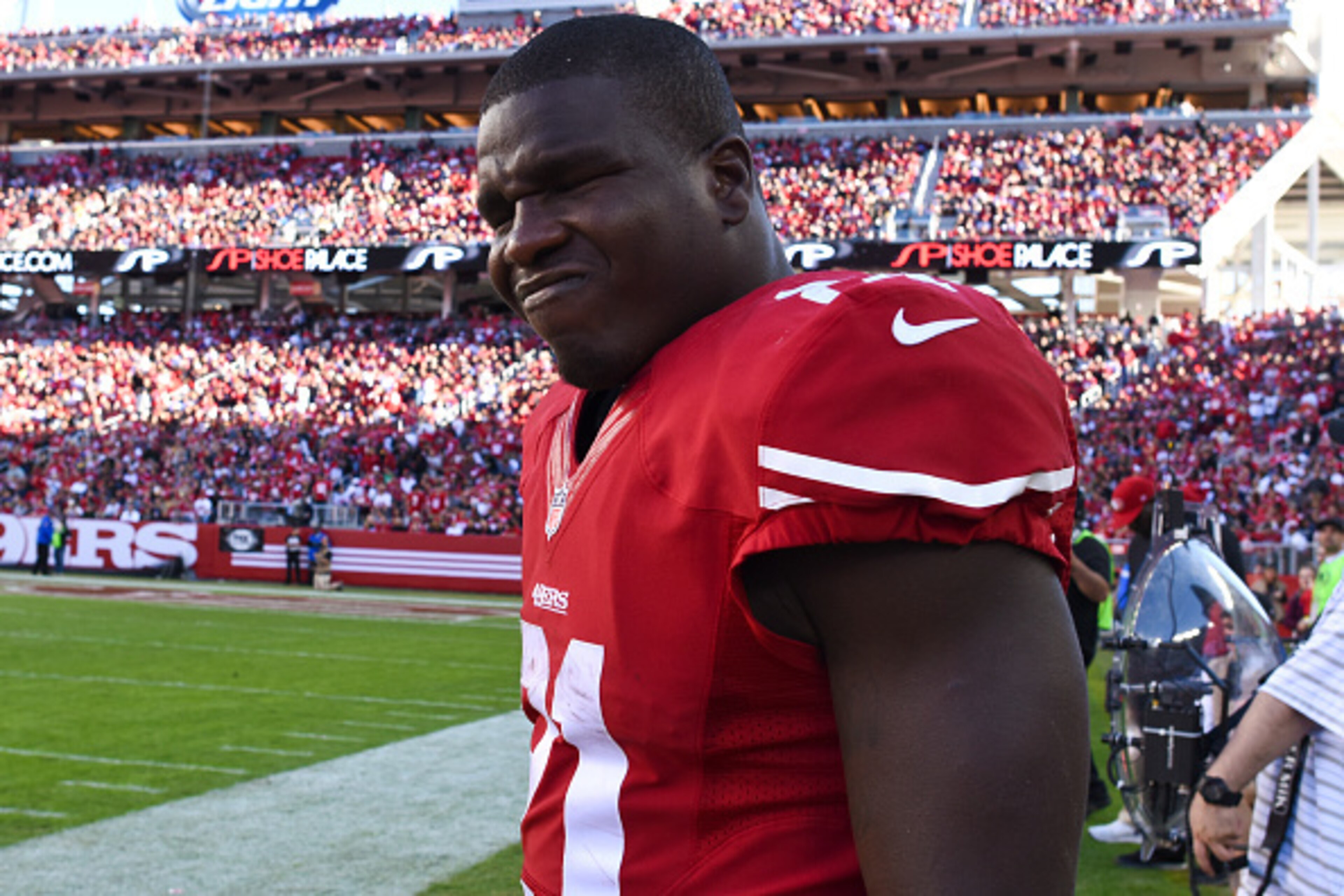 Frank Gore netted less than 50 yards in Sunday's loss.