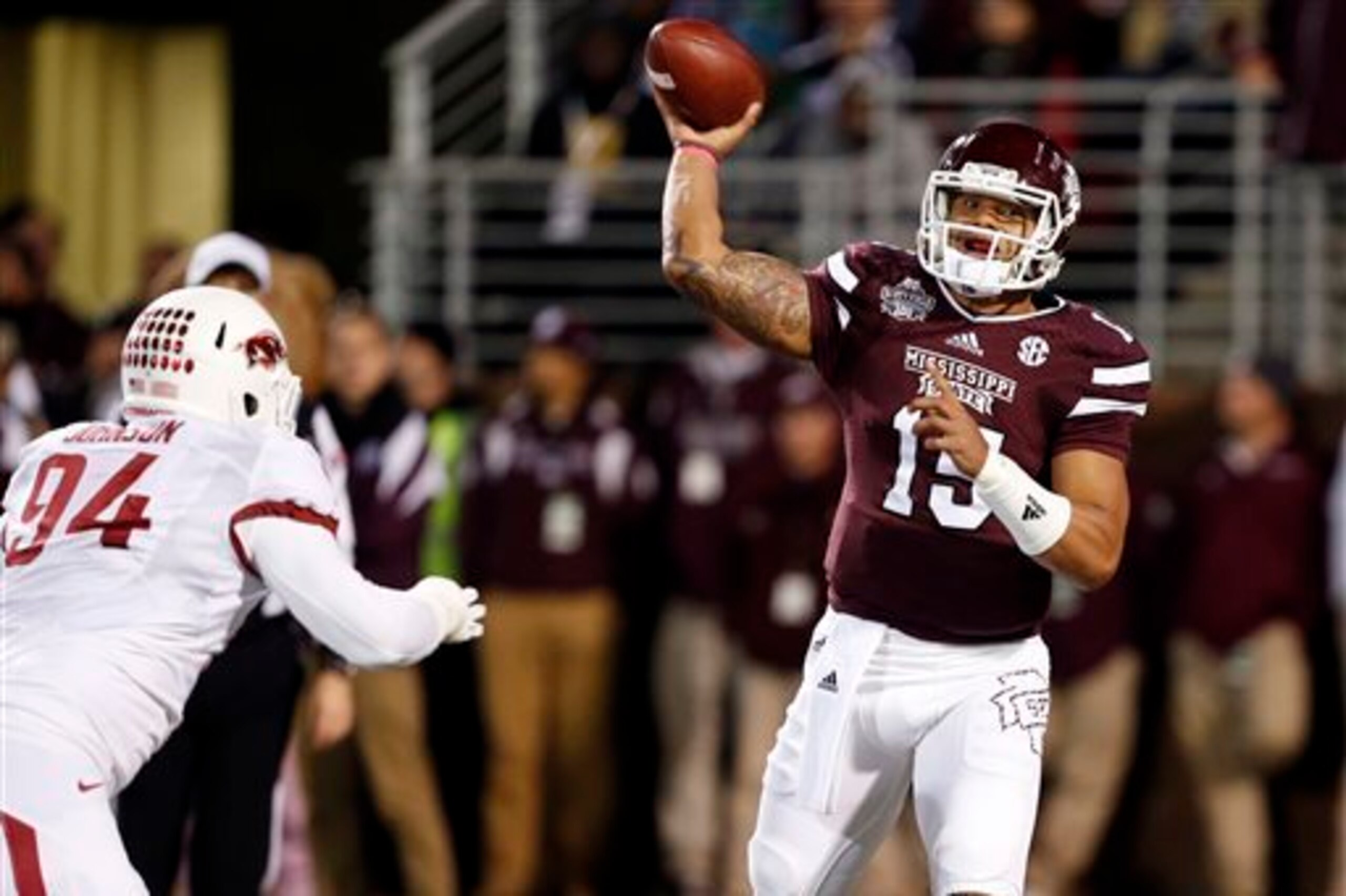 Dak Prescott has led Mississippi State's rise as one of college football's top teams.