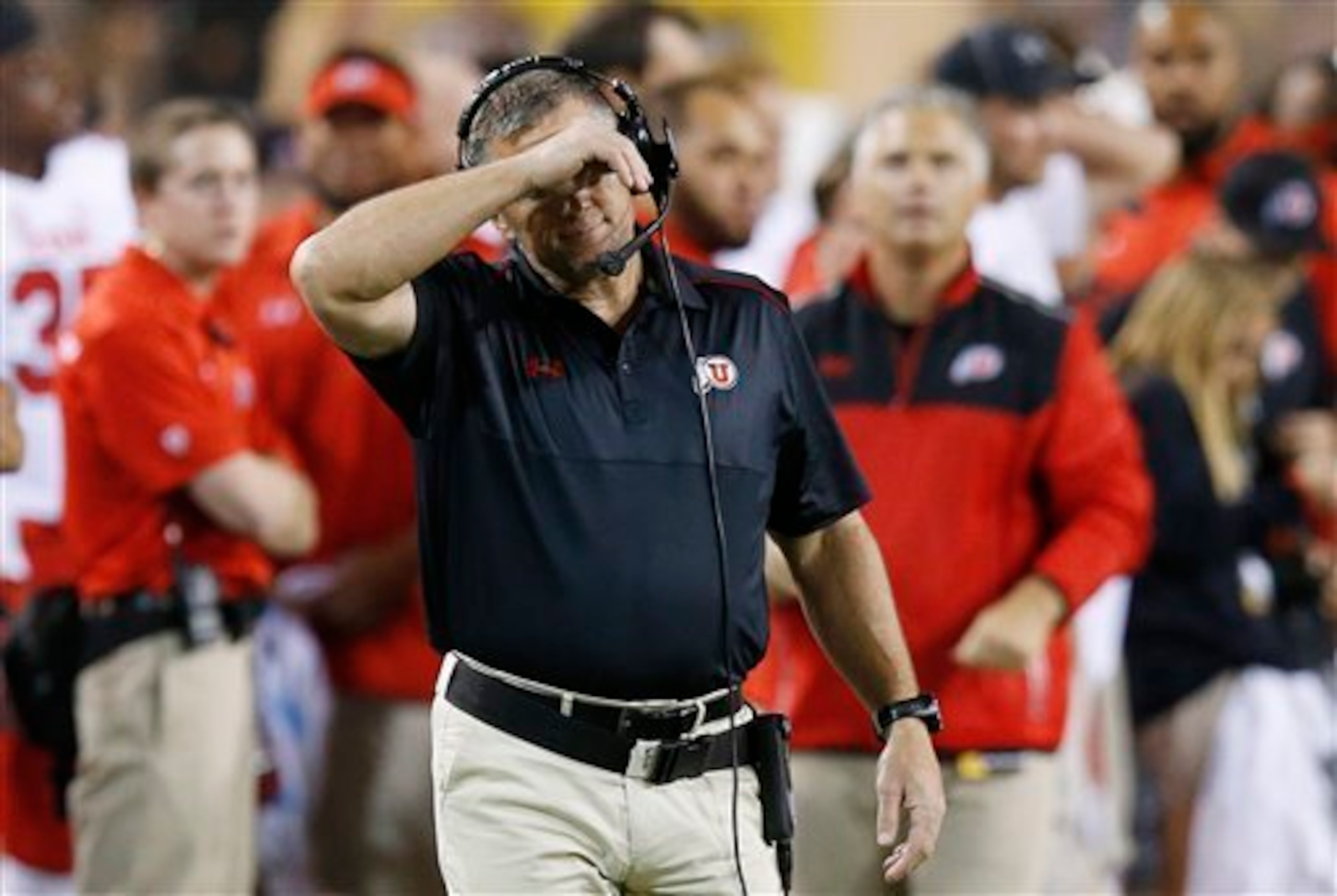 Kyle Whittingham has turned Utah into a Pac-12 contender this fall.