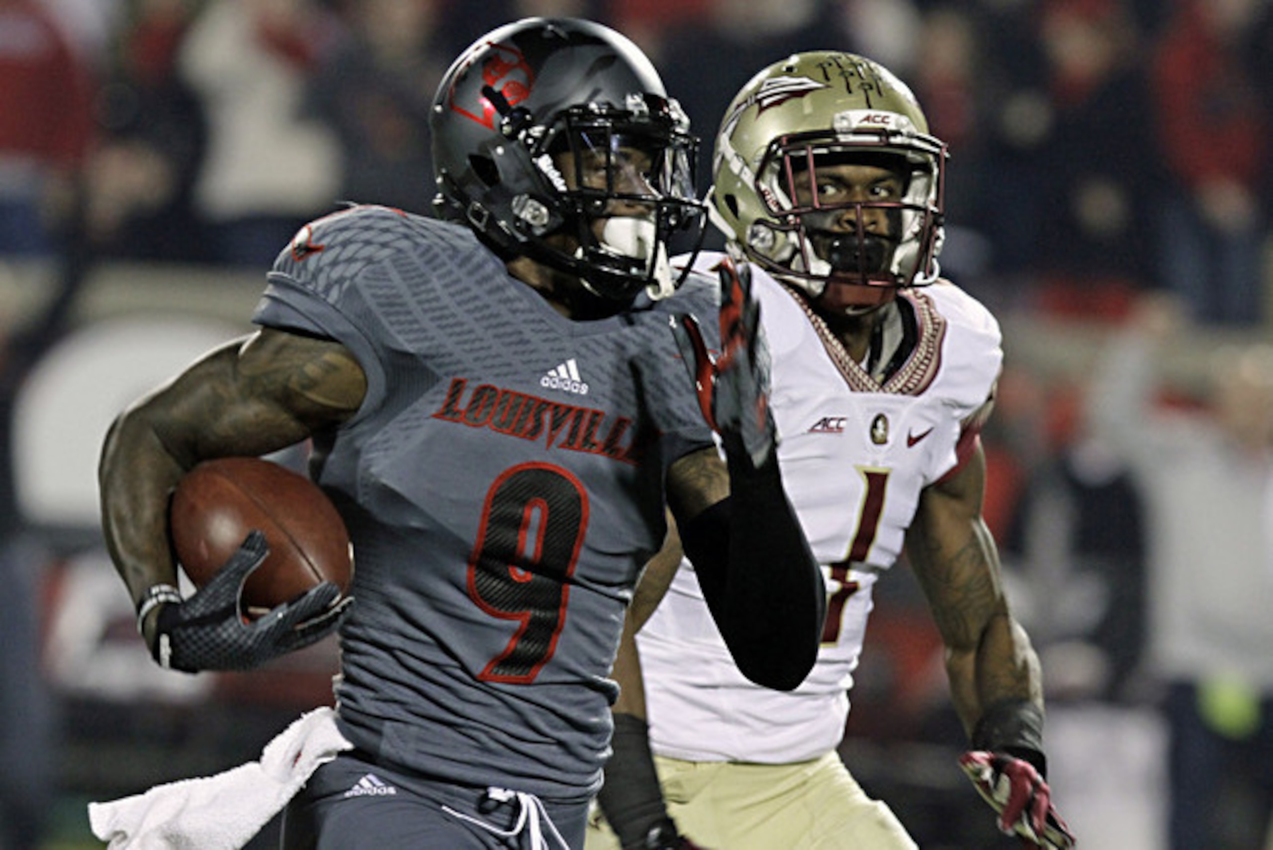In a game loaded with NFL talent on both sides, Louisville wide receiver DeVante Parker stood out against Florida State.