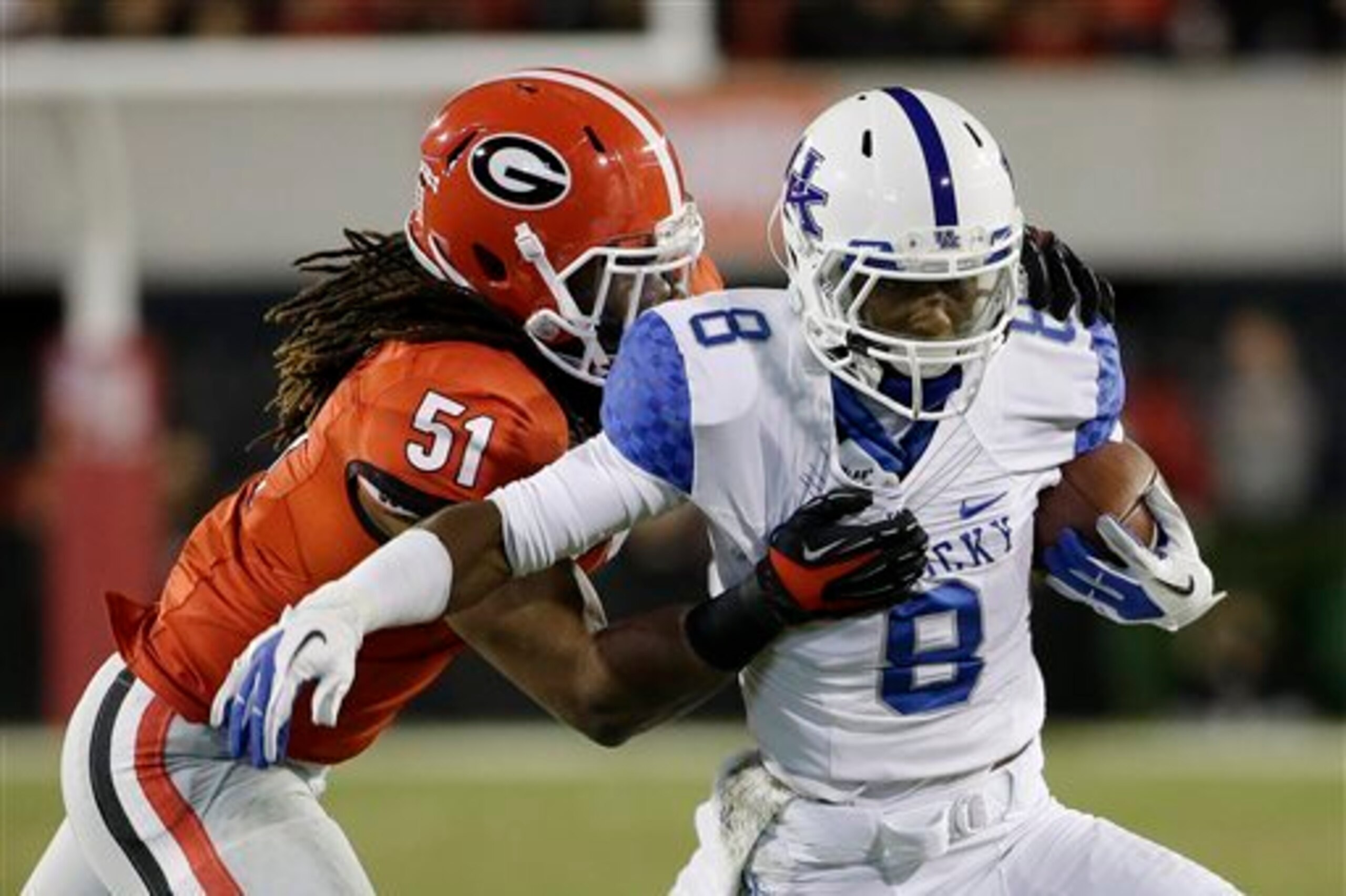 Georgia manhandled Kentucky last year, but this week's game may be different.