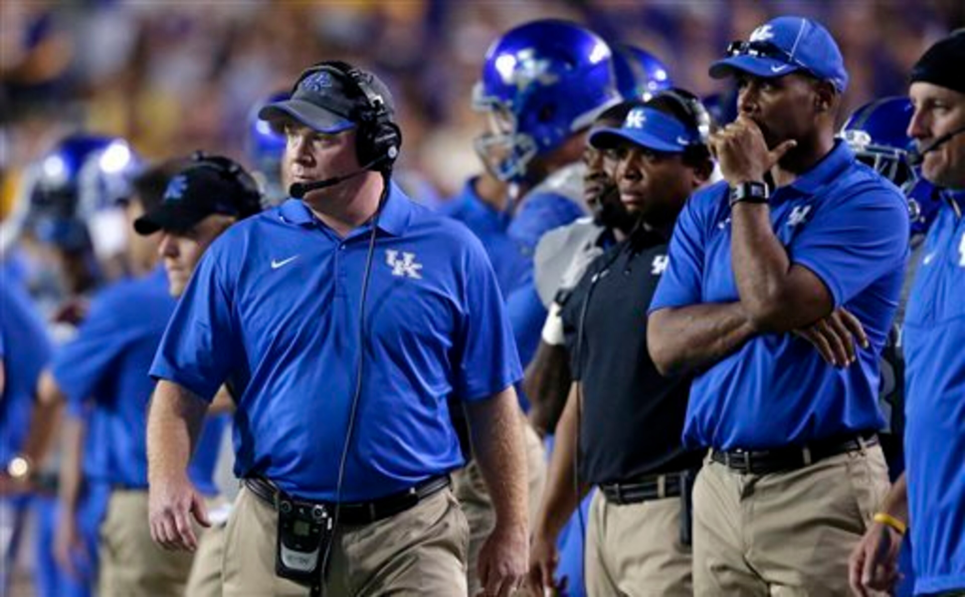 Kentucky head coach Mark Stoops
