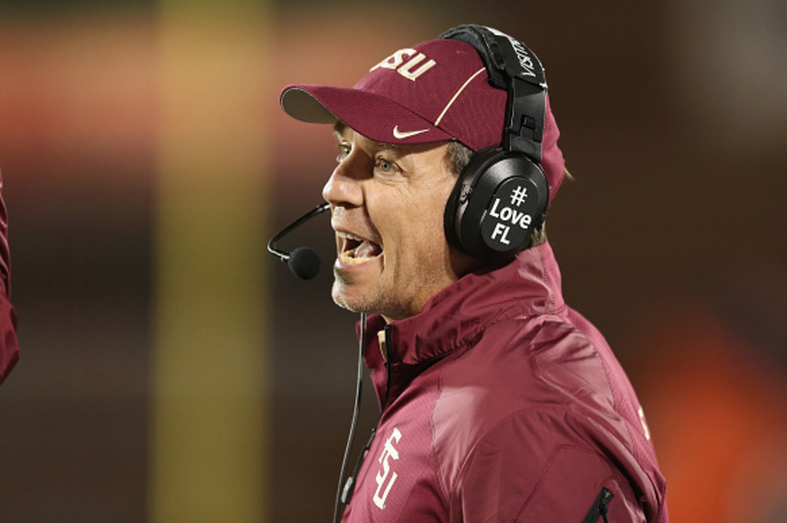 Jimbo Fisher and FSU look for their 25th straight win on Saturday when the Seminoles play Virginia.