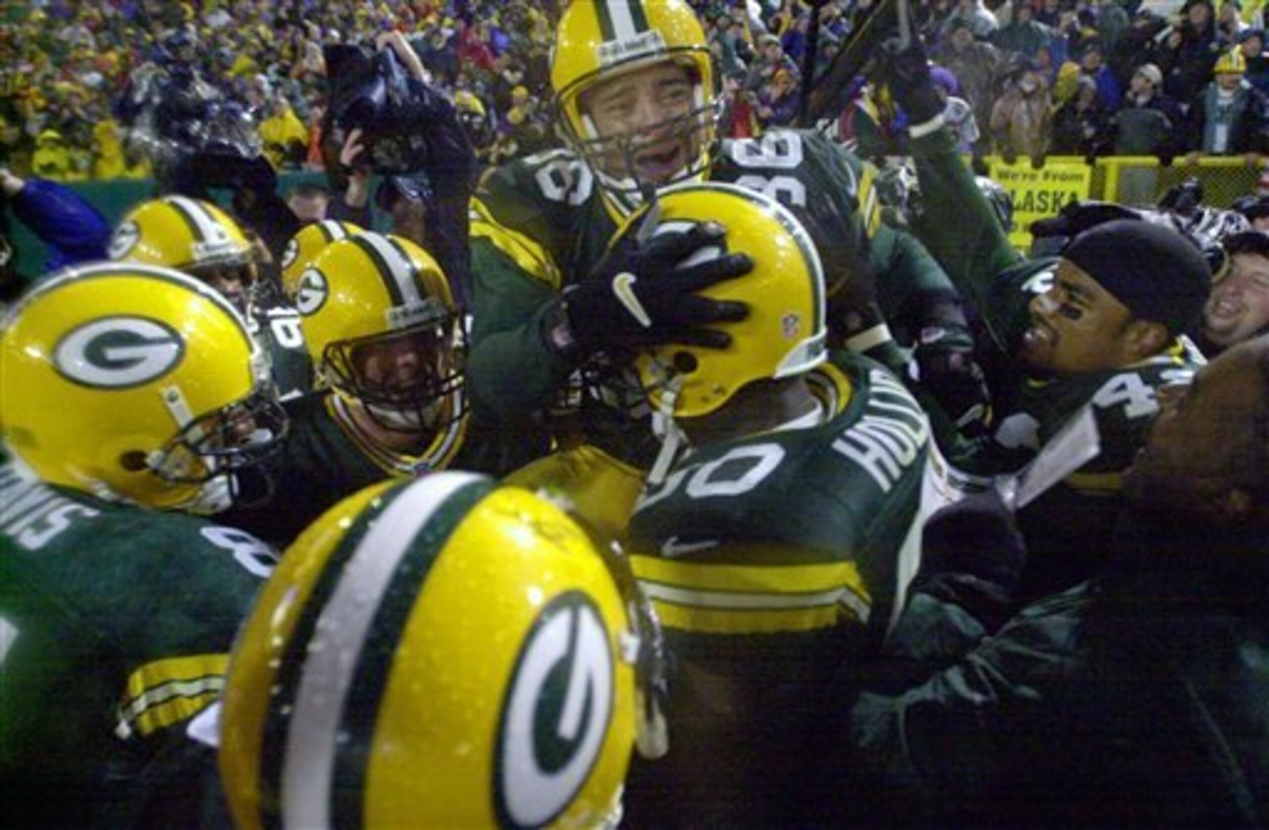 Not even Antonio Freeman could believe he caught that game-winning TD.