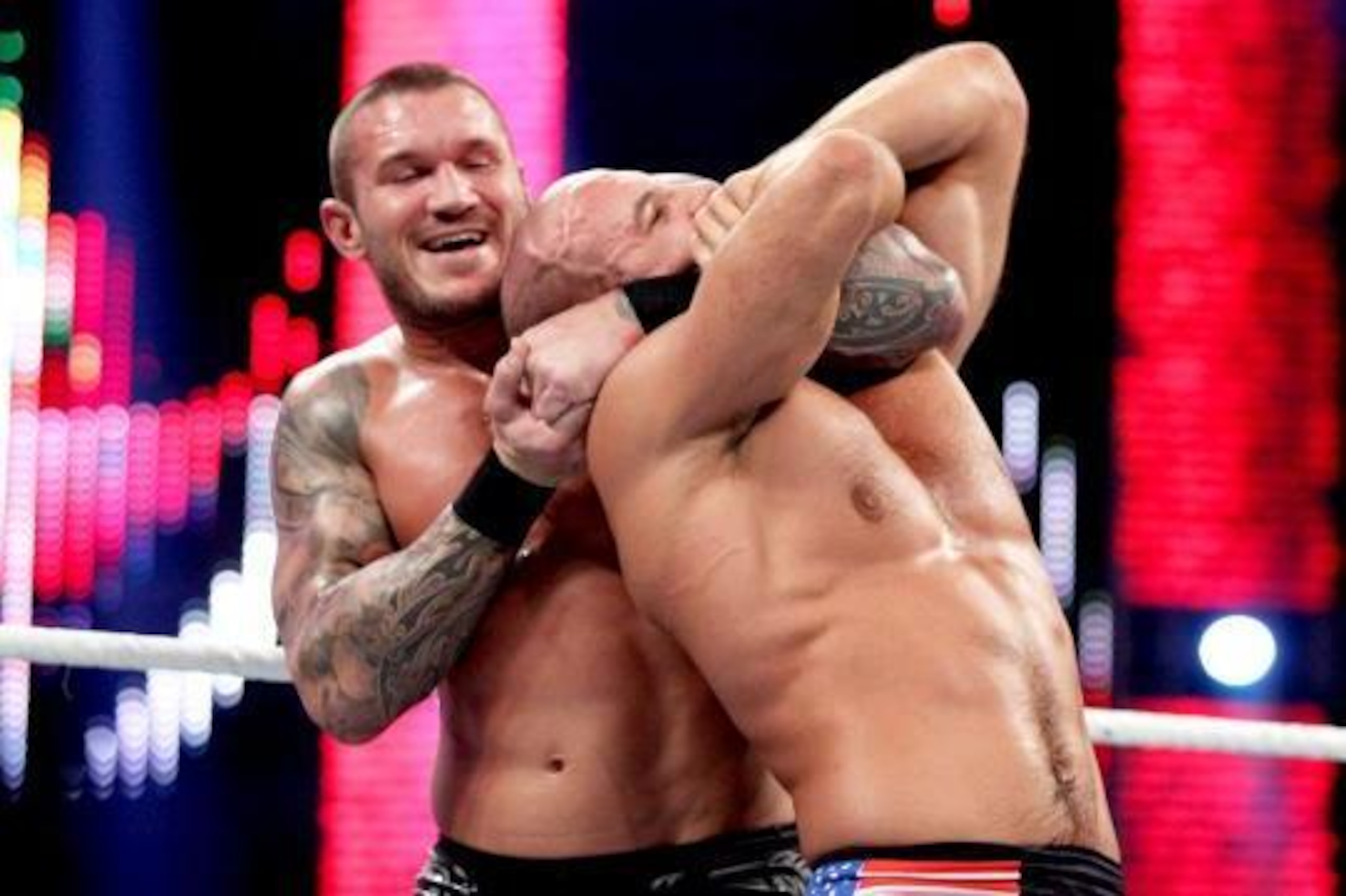 How long before we see Randy Orton and Cesaro mixing it up?