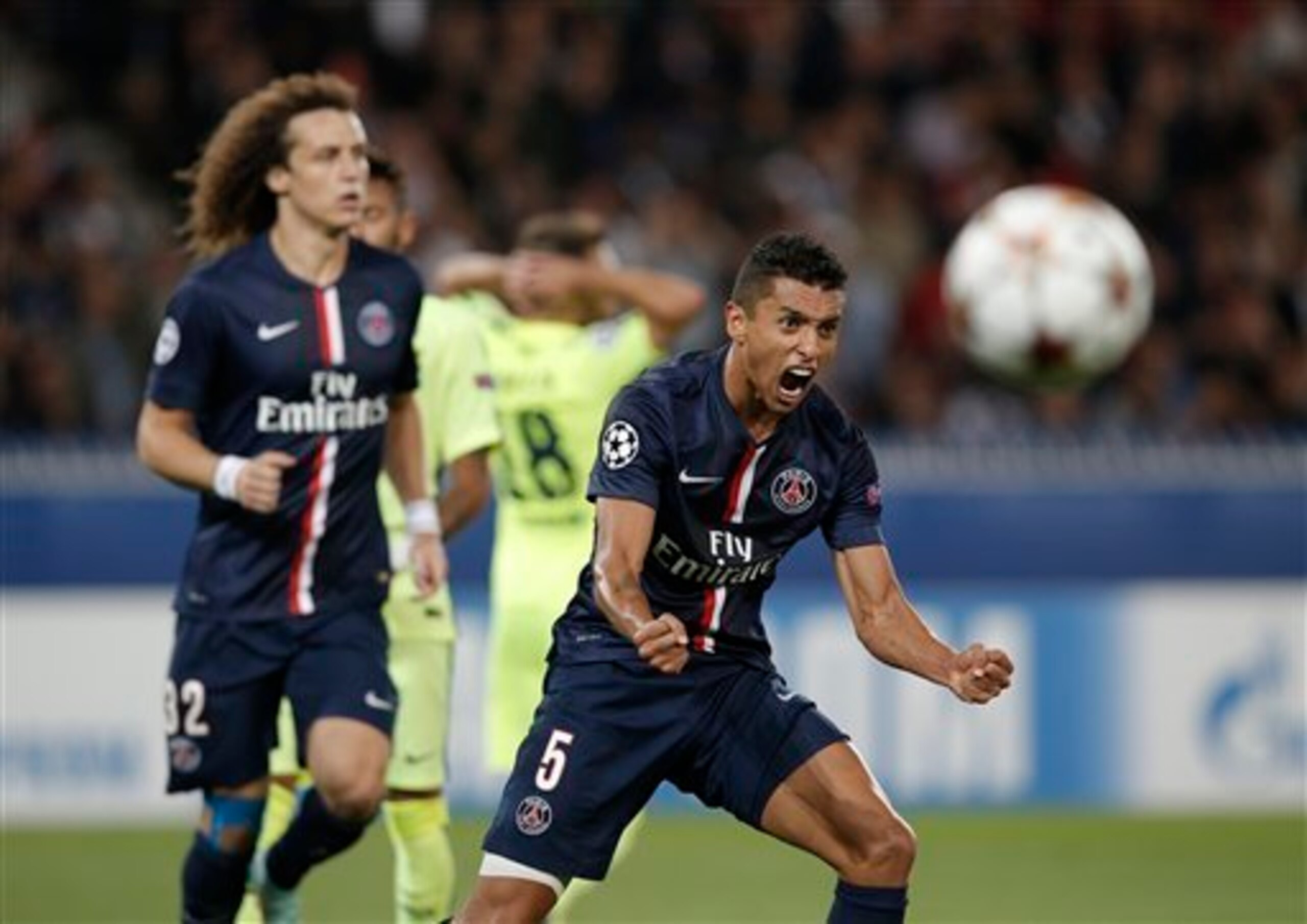 Marquinhos could be rested for Sunday.